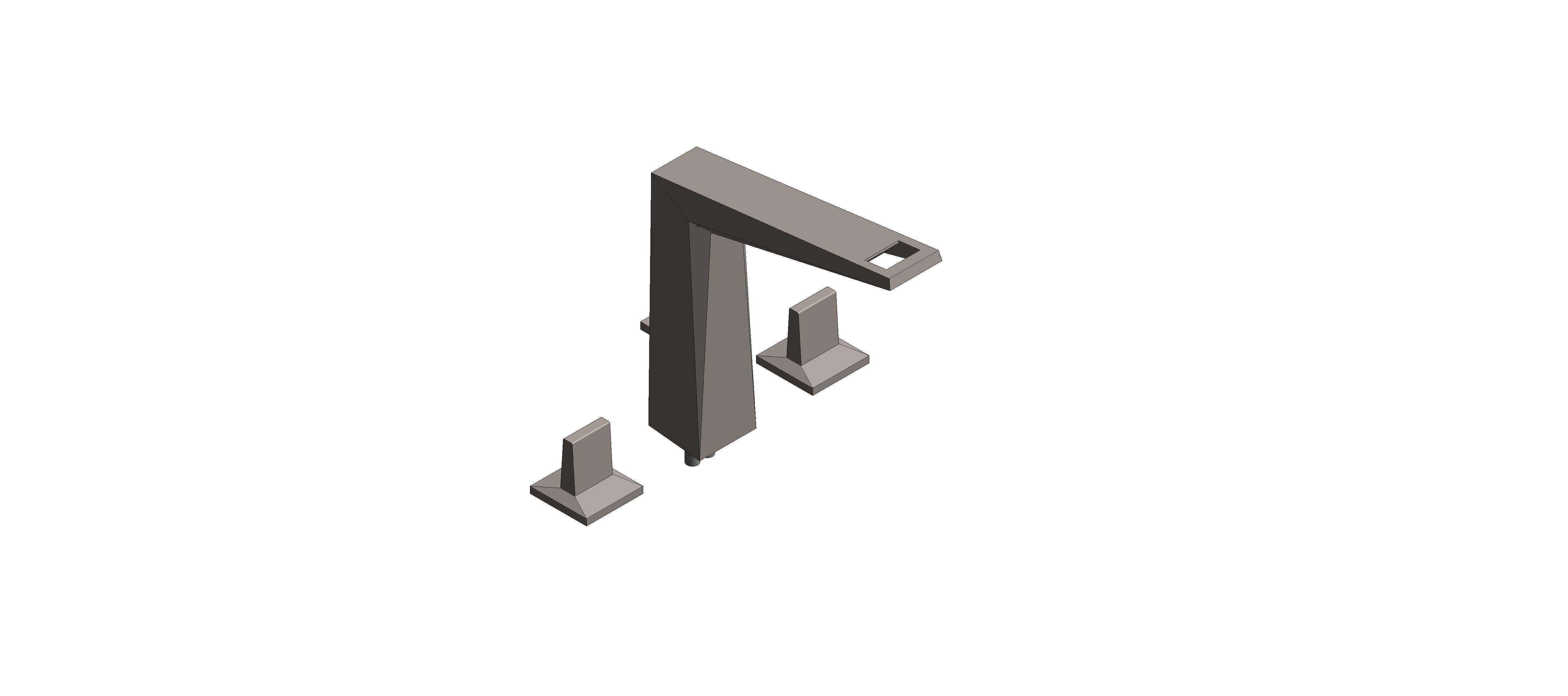 Product: ALLURE BRILLIANT PRIVATE COLLECTION Three-hole basin mixer 1/2″ L-Size (20667AL0)