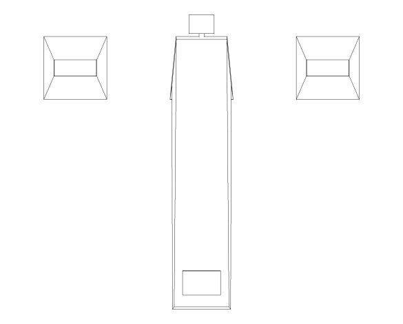 Product: ALLURE BRILLIANT PRIVATE COLLECTION Three-hole basin mixer 1/2″ L-Size (20667AL0)