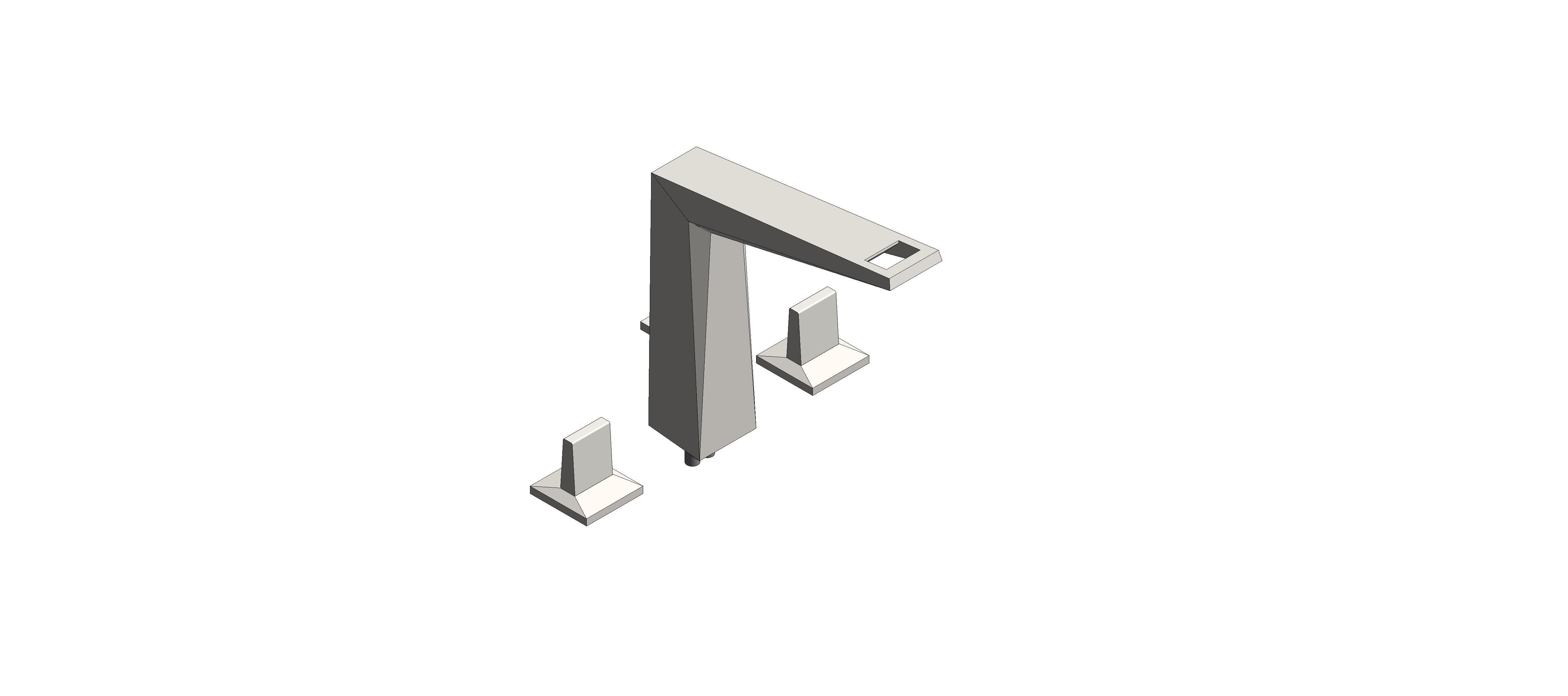 Product: ALLURE BRILLIANT PRIVATE COLLECTION Three-hole basin mixer 1/2″ L-Size (20667DC0)