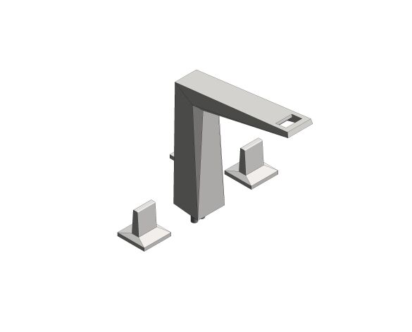 Product: ALLURE BRILLIANT PRIVATE COLLECTION Three-hole basin mixer 1/2″ L-Size (20668000)