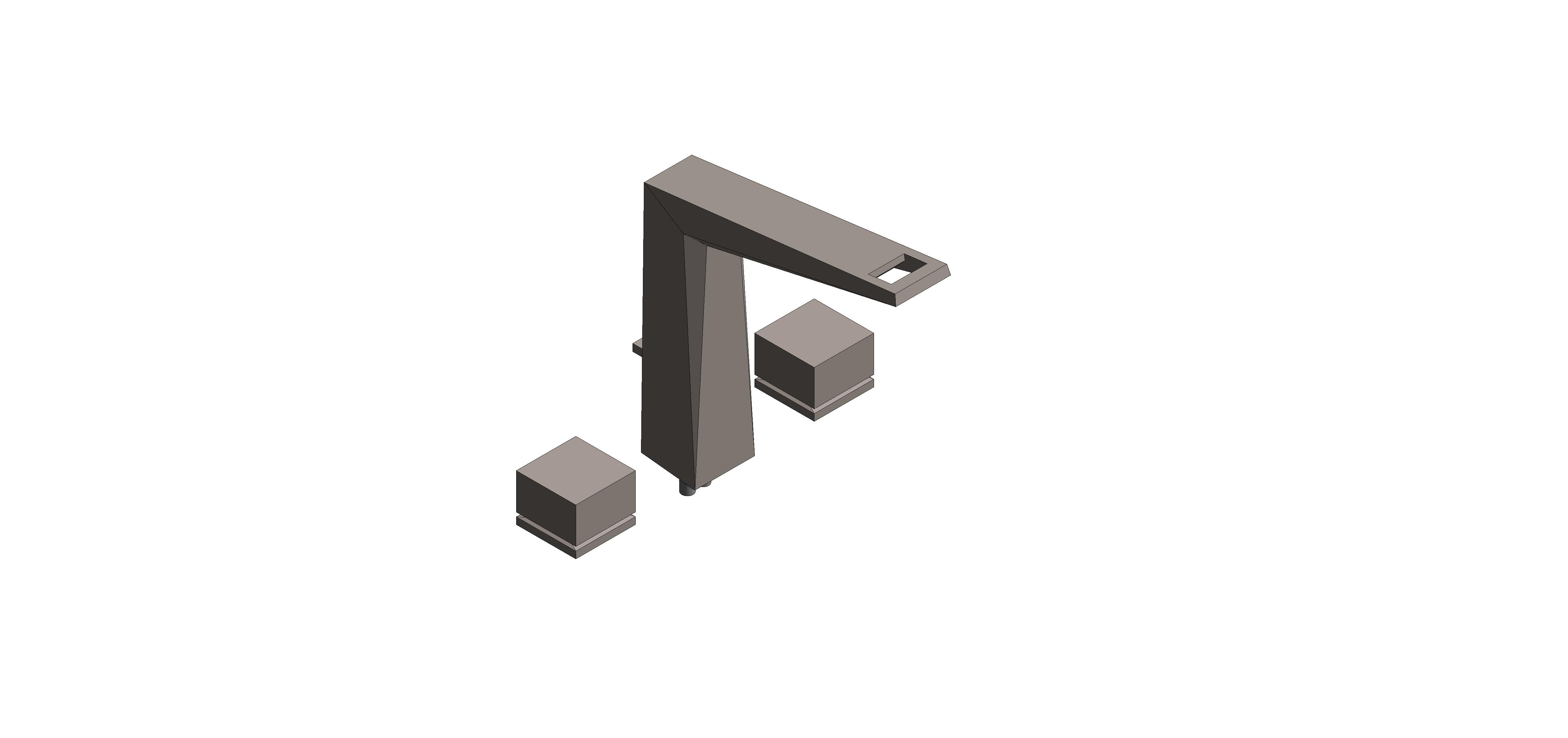 Product: ALLURE BRILLIANT PRIVATE COLLECTION Three-hole basin mixer 1/2″ L-Size (20671AL0)