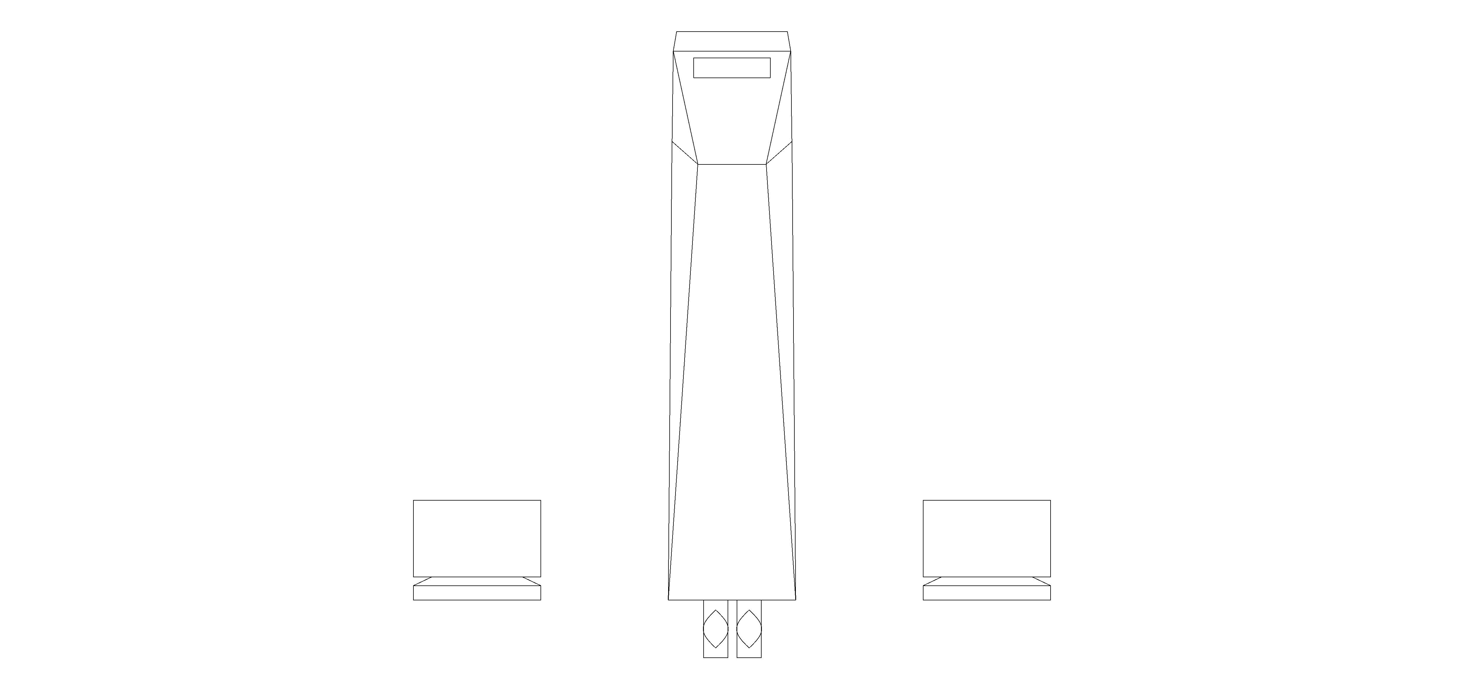 Product: ALLURE BRILLIANT PRIVATE COLLECTION Three-hole basin mixer 1/2″ L-Size (20671DC0)