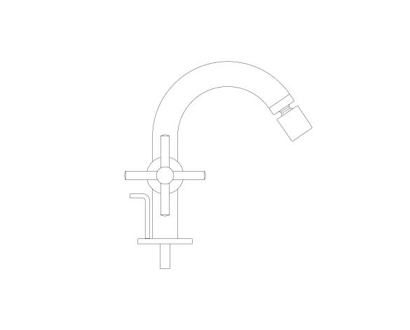 Product: ATRIO Bidet mixer 1/2″ (2435300F)