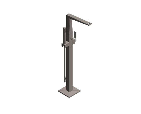 Product: ALLURE BRILLIANT PRIVATE COLLECTION Single-lever bath mixer 1/2″, floor mounted (24422AL0)