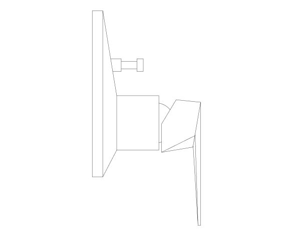 Product: ALLURE BRILLIANT PRIVATE COLLECTION  Single-lever mixer with 2-way diverter (24427AL0)