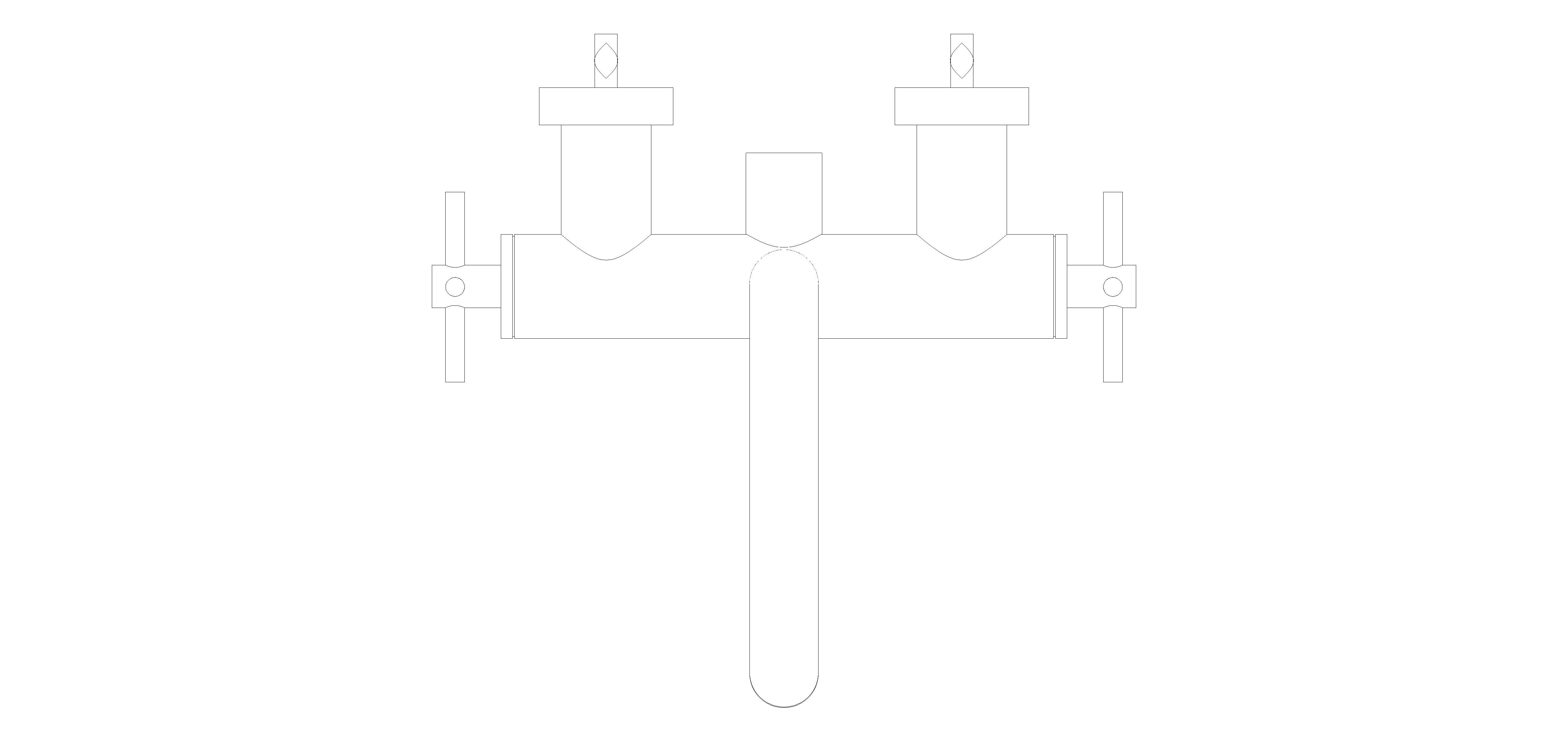 Product: ATRIO Bath / shower mixer 1/2″ (25268GL0)