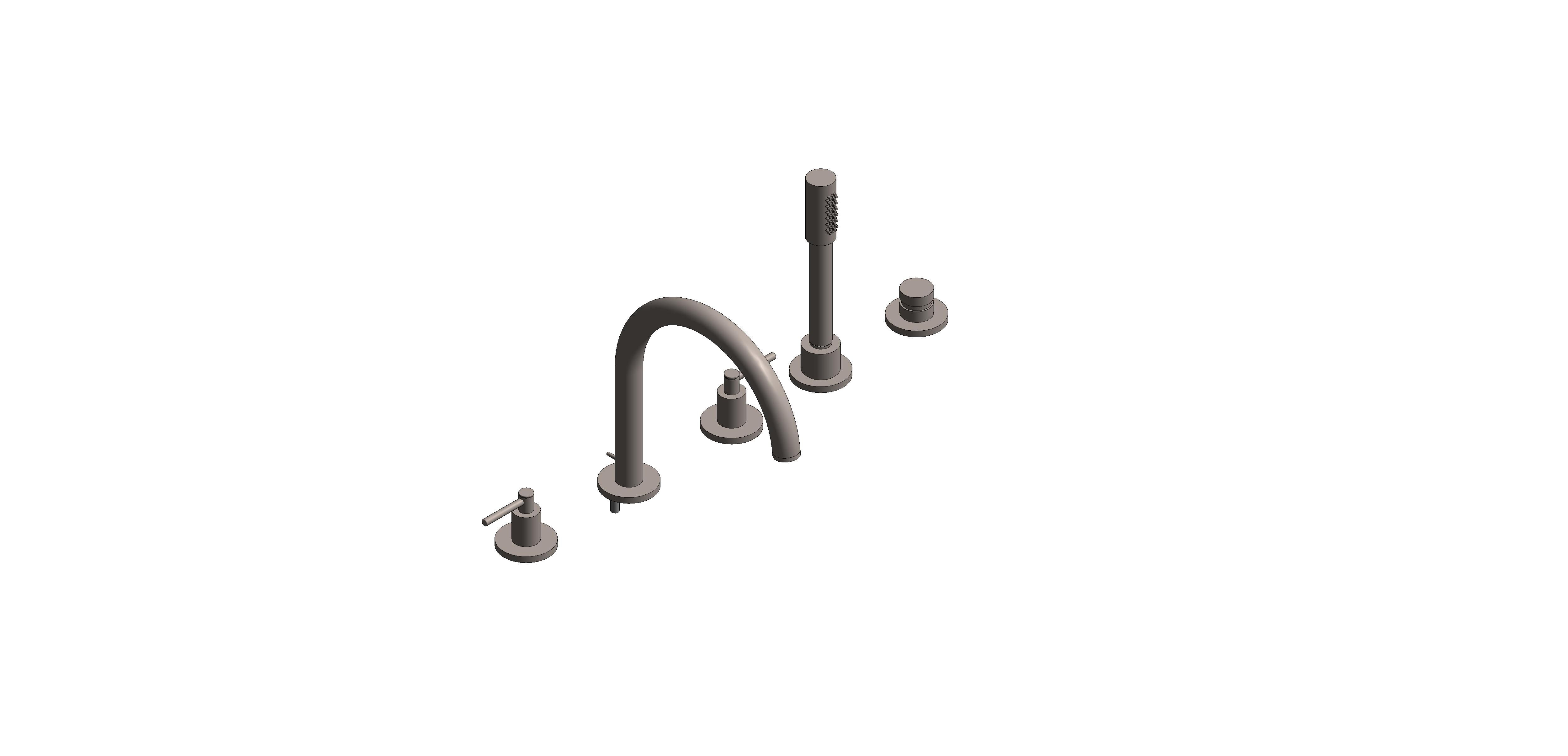 Product: ATRIO 5-hole bath/shower combination (29407AL0)