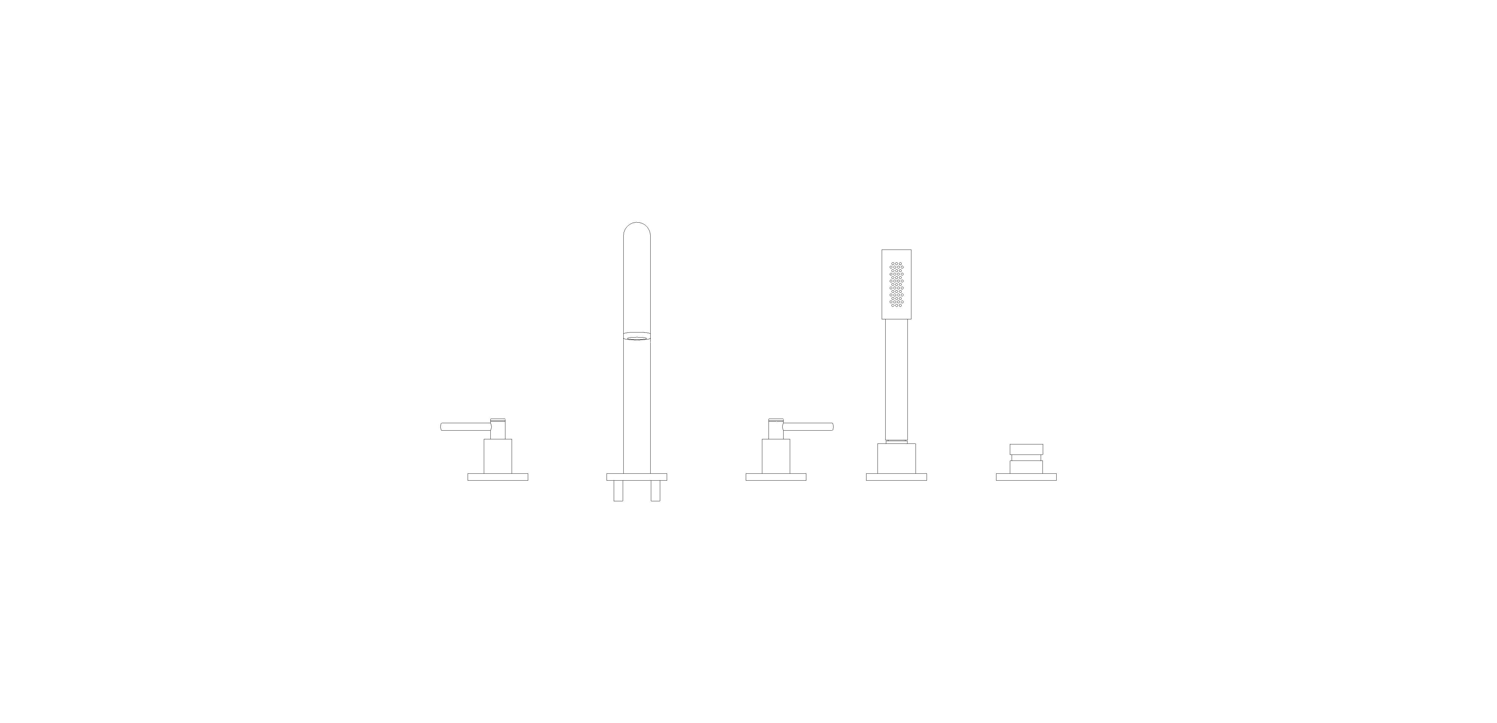Product: ATRIO 5-hole bath/shower combination (29407DA0)