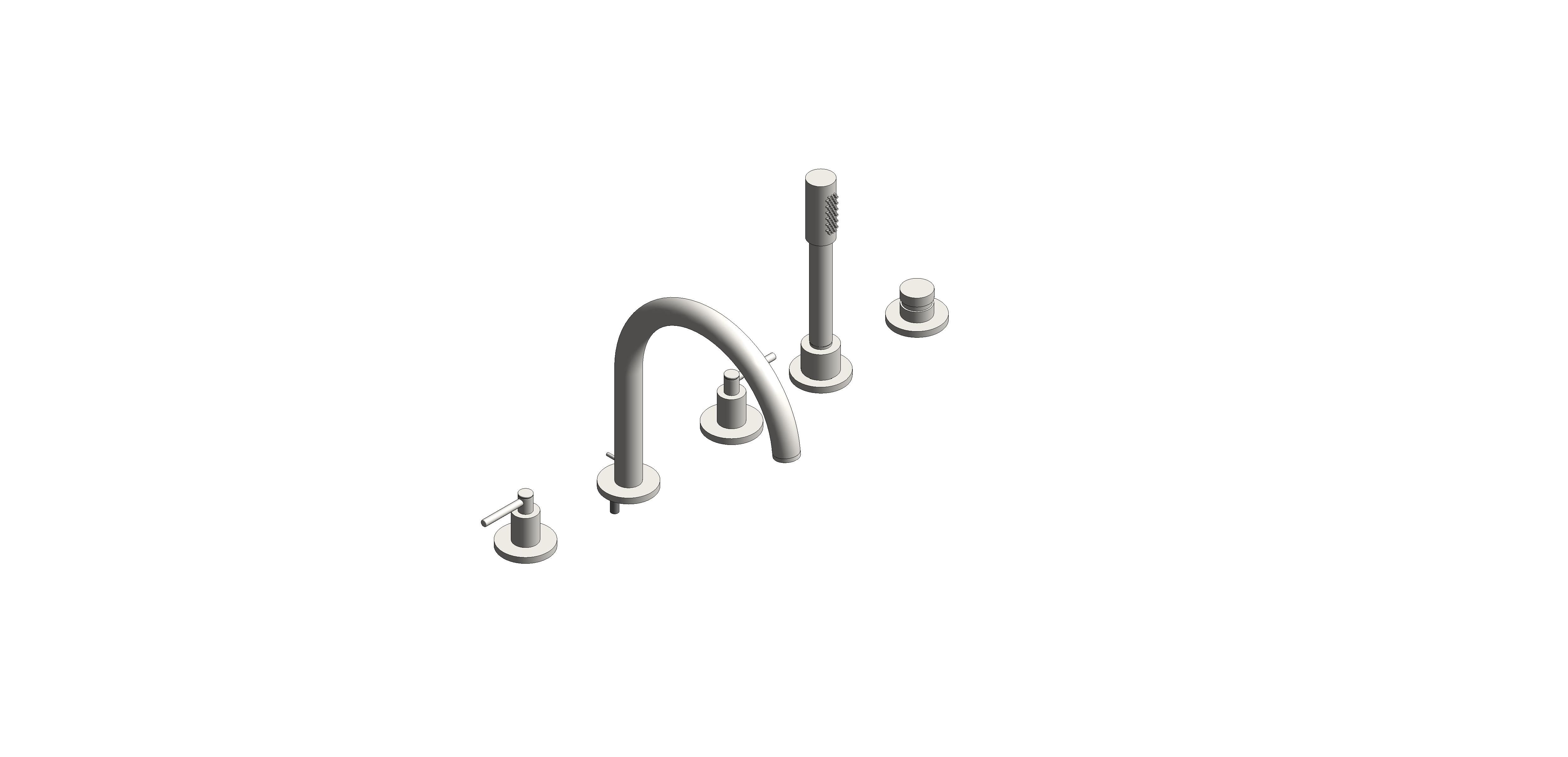 Product: ATRIO 5-hole bath/shower combination (29407DC0)