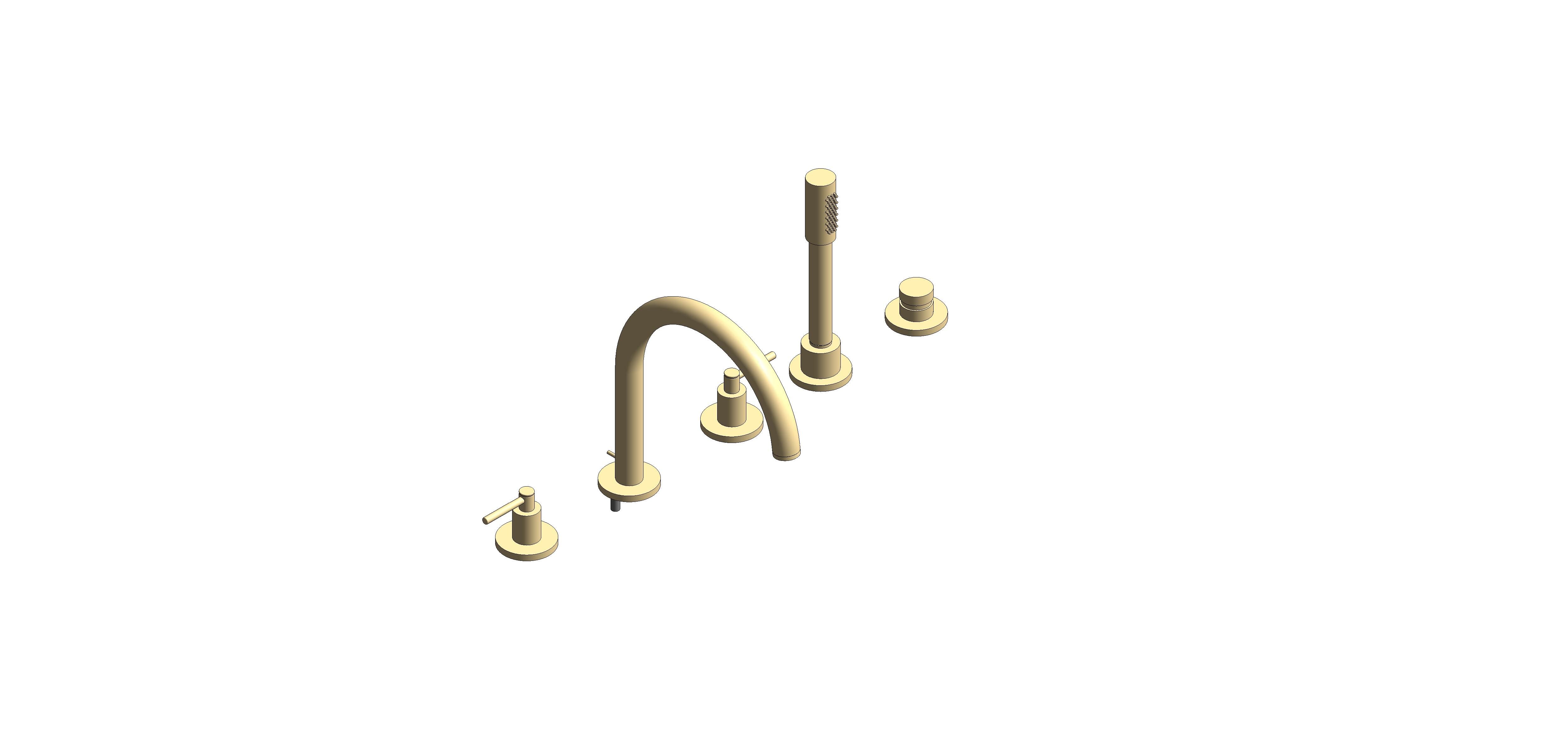 Product: ATRIO 5-hole bath/shower combination (29407GL0)