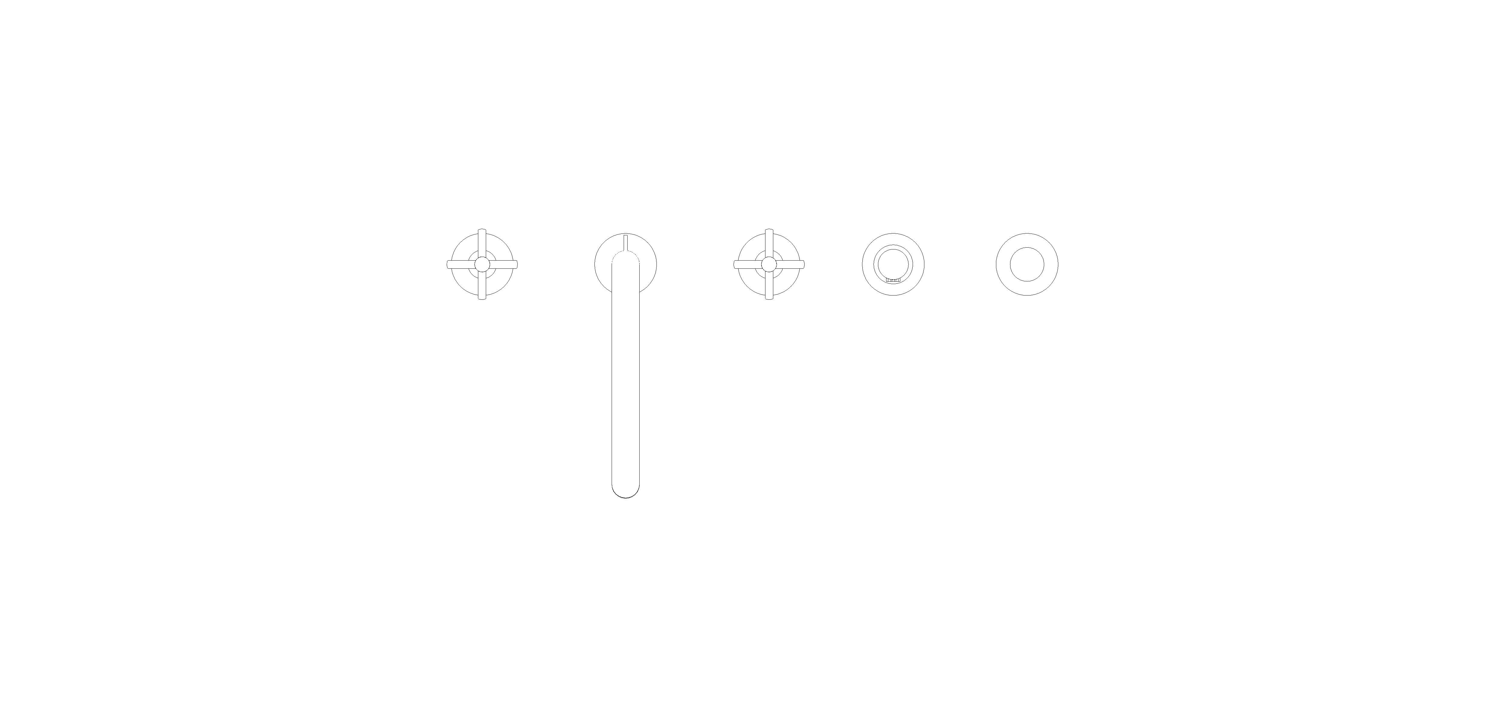 Product: ATRIO 5-hole bath/shower combination (29408AL0)