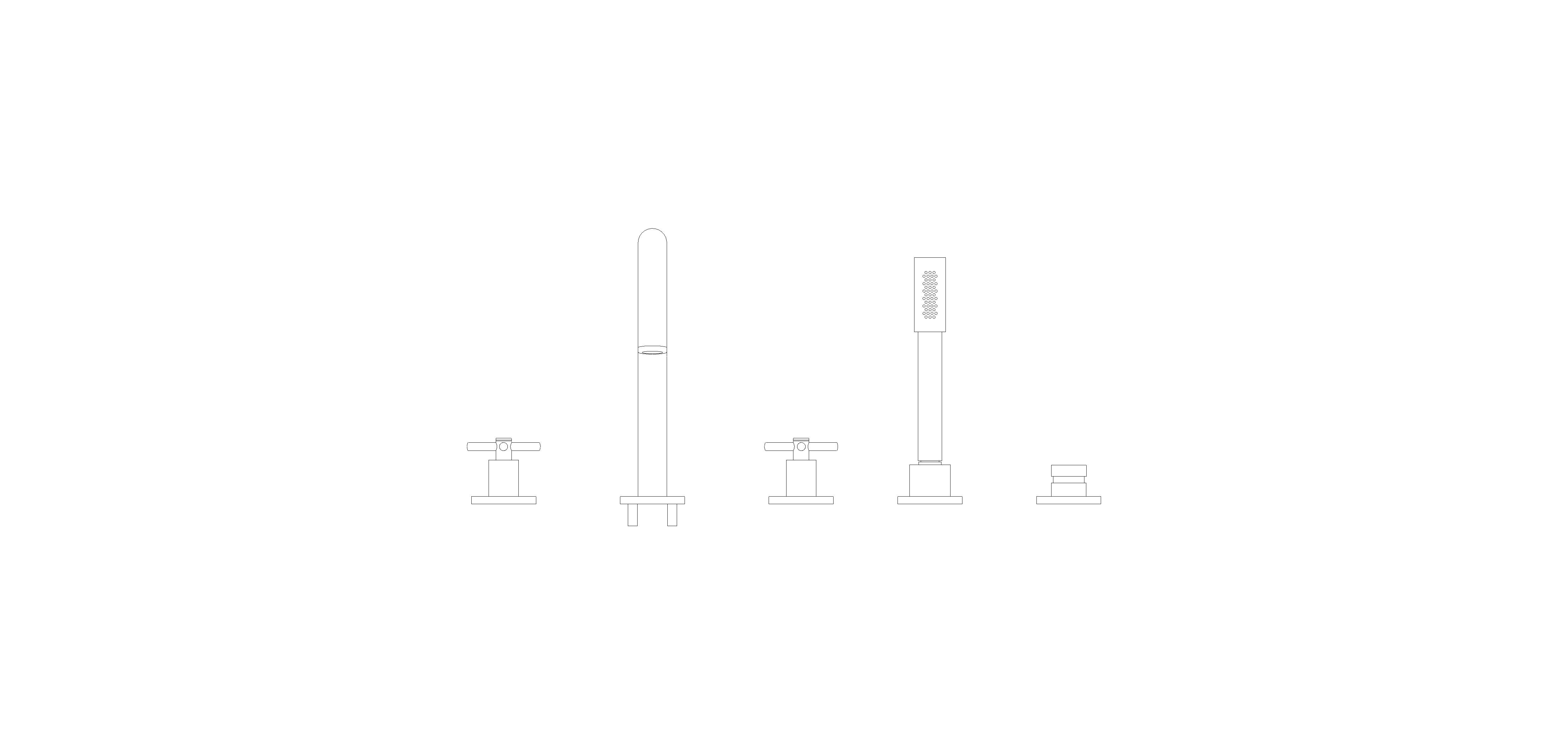 Product: ATRIO 5-hole bath/shower combination (29408DC0)