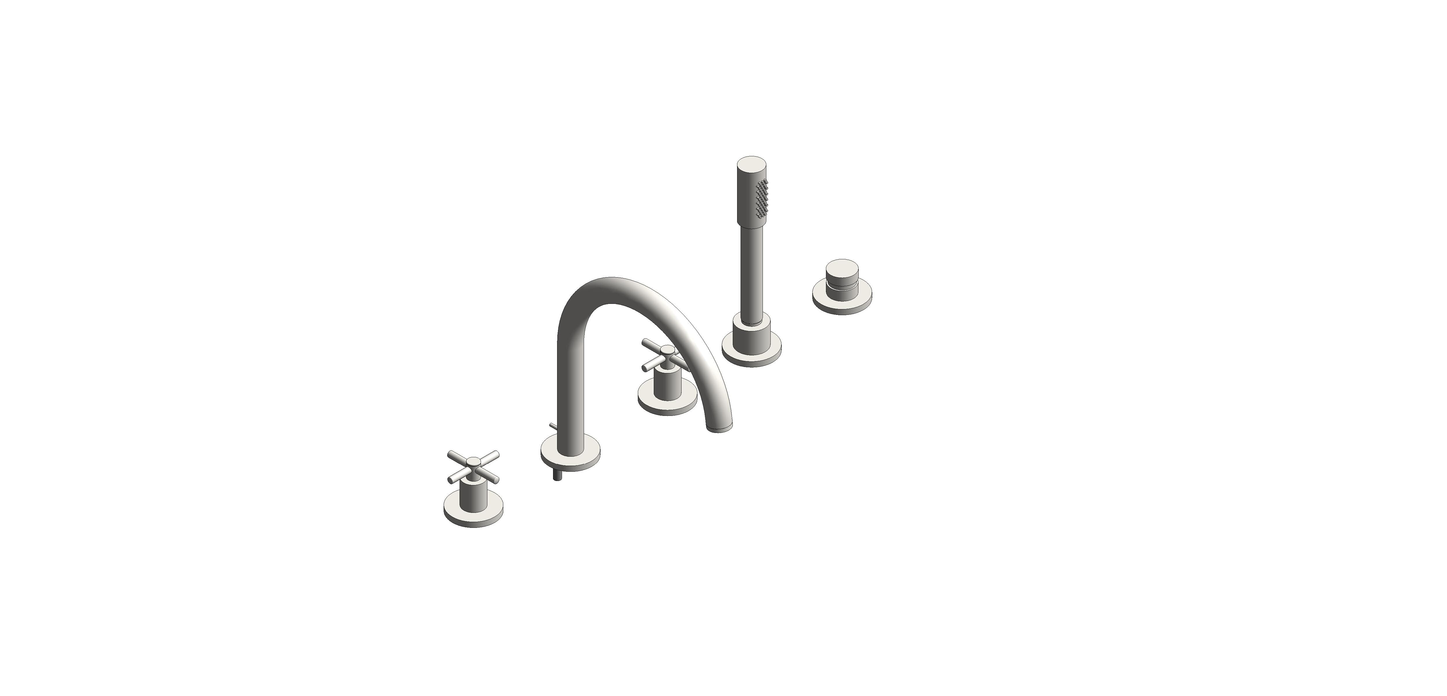 Product: ATRIO 5-hole bath/shower combination (29408DC0)