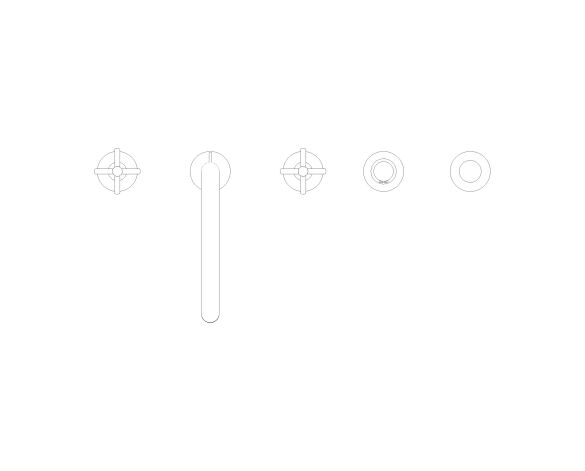 Product: ATRIO 5-hole bath/shower combination (29408GL0)