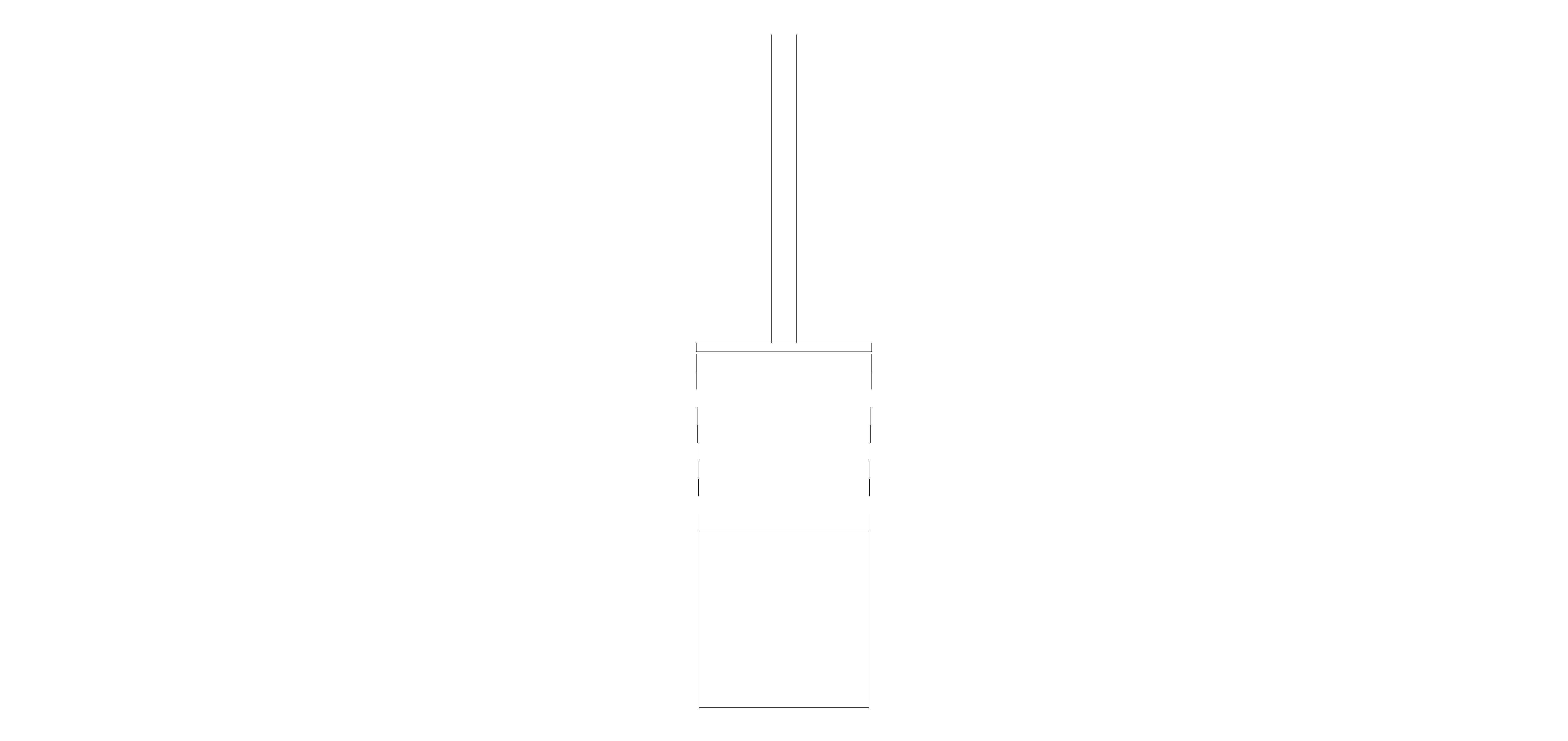 Product: ALLURE Toilet brush set (40340AL1)