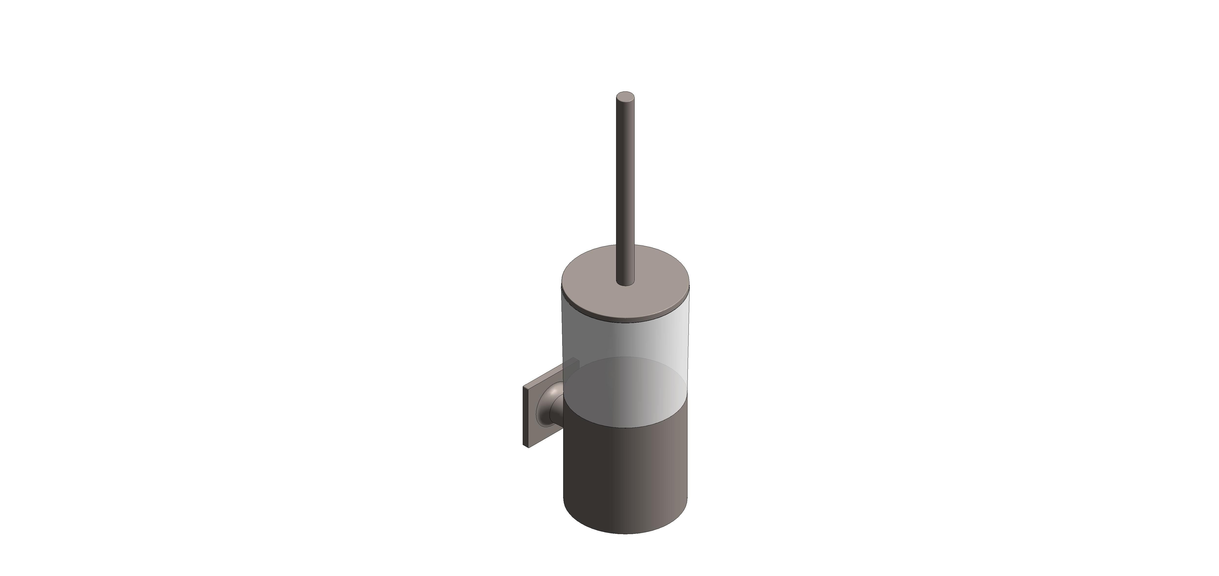 Product: ALLURE Toilet brush set (40340AL1)