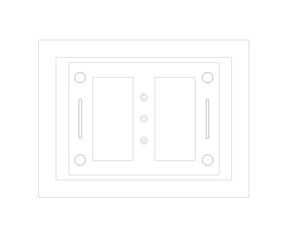 Product: RAINSHOWER F-series AquaSymphony Ceiling Shower (26863000)