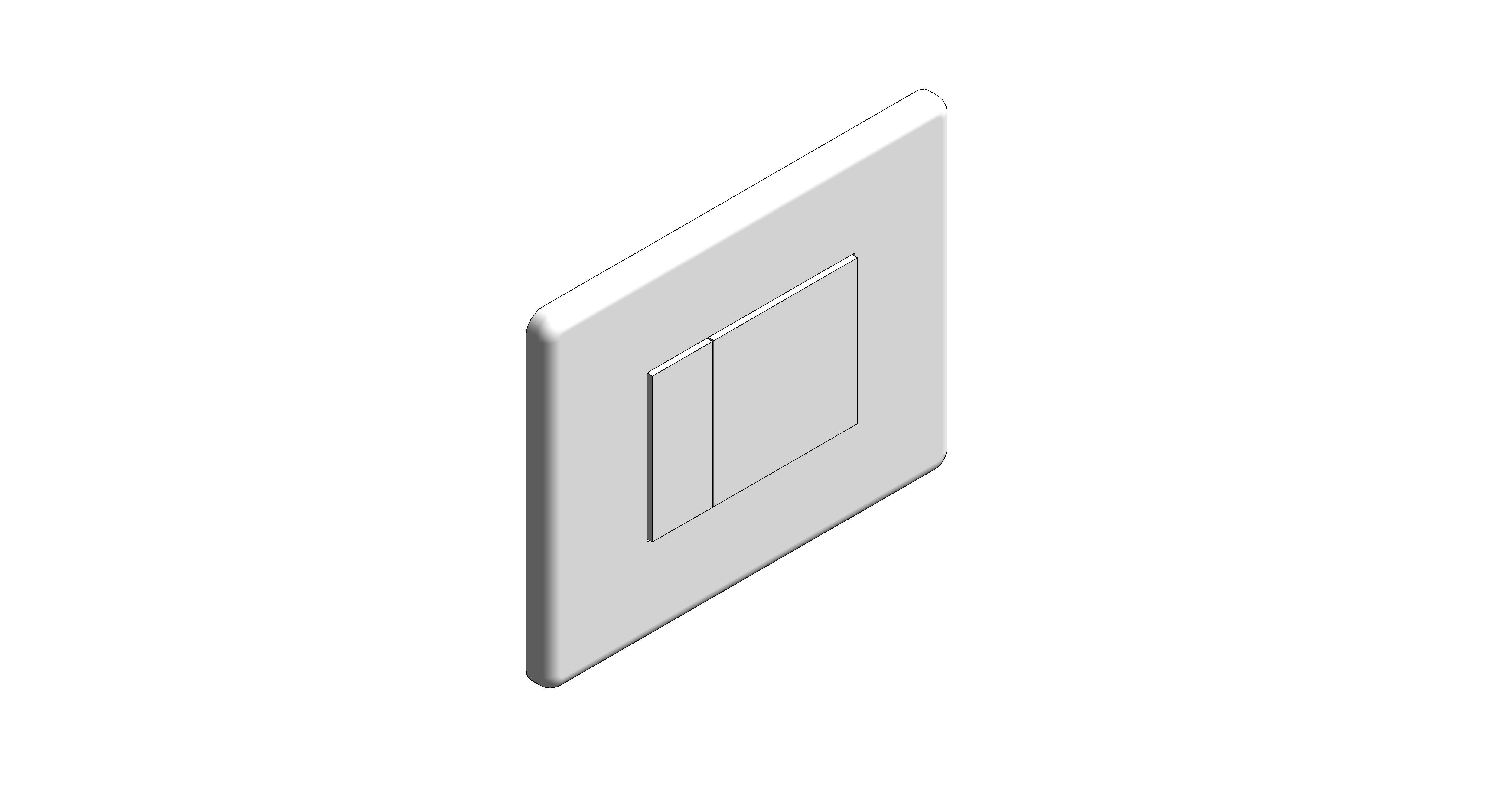 Product: Flush Plate (38732SHH)