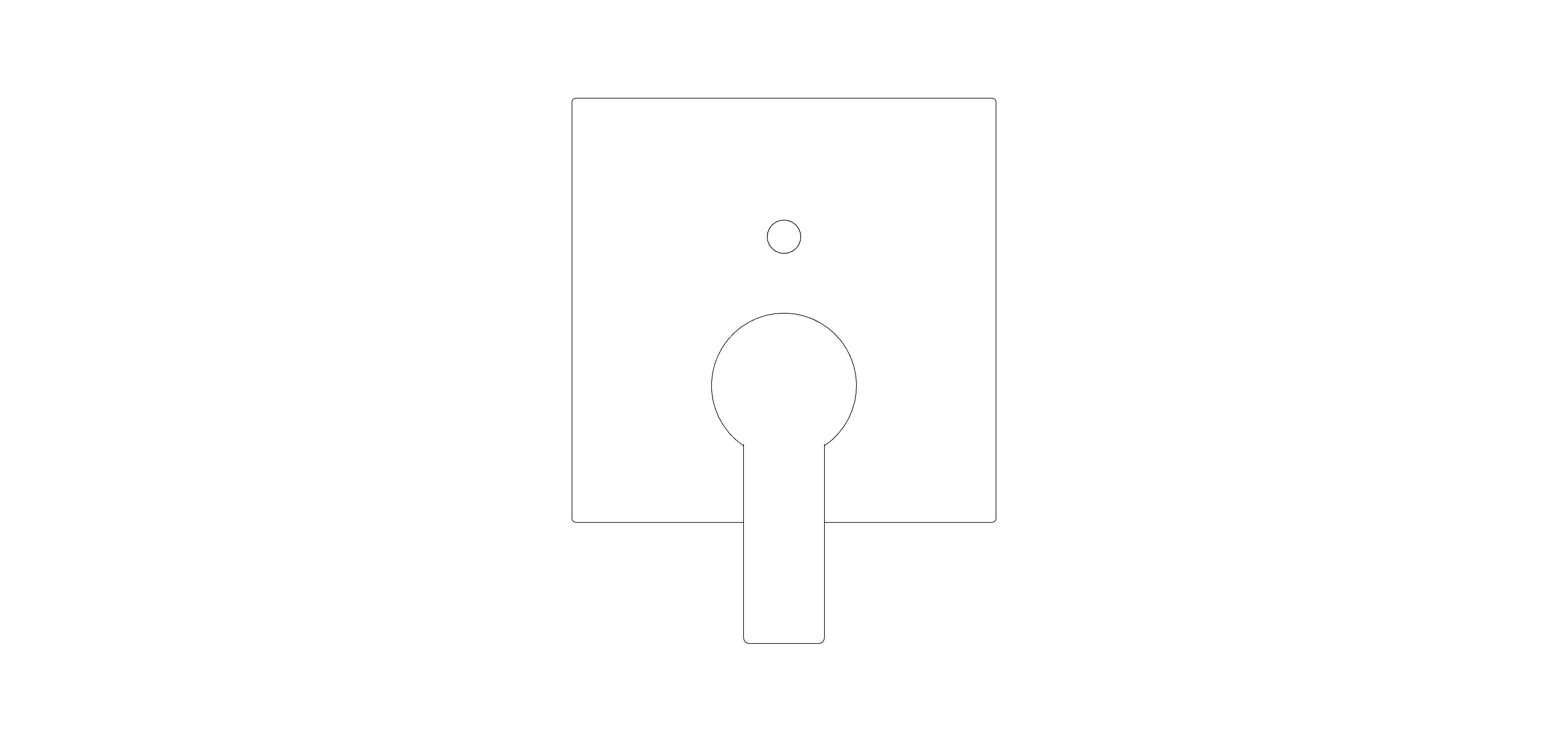 Product: ALLURE Single-Lever Mixer With 2-Way Diverter (19315DC1)