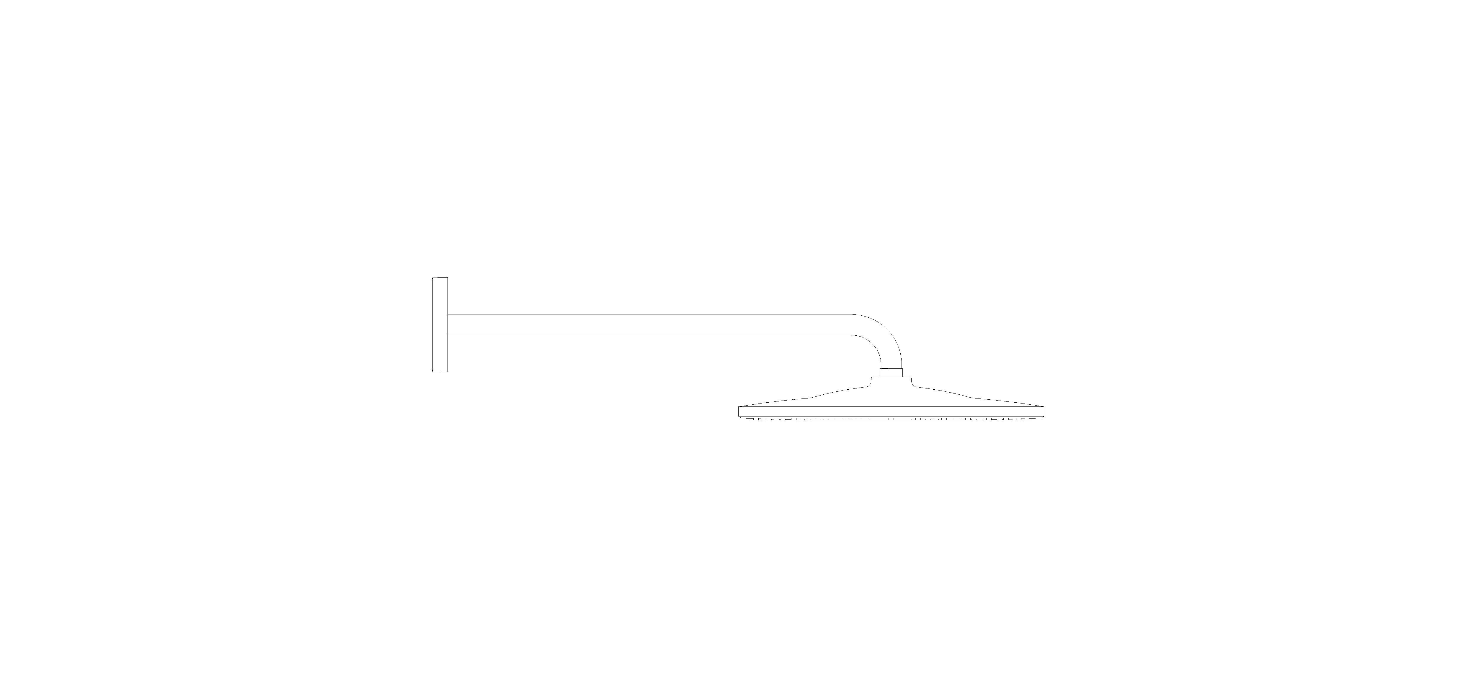 Product: RAINSHOWER Mono 310 Head shower set 422 mm, 1 spray (26558DA0)