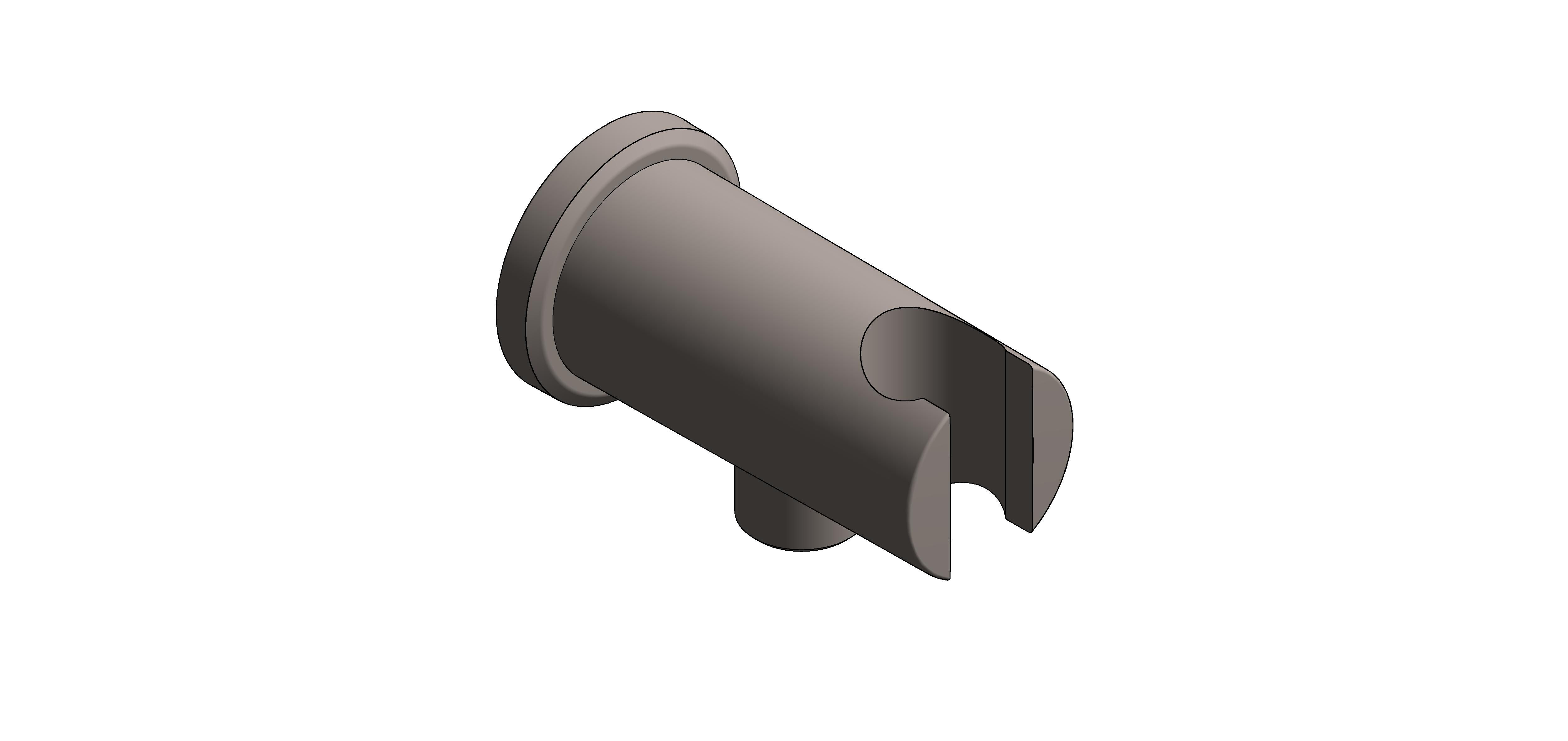 Product: RAINSHOWER  Shower outlet elbow 1/2″ with holder (26658AL0)