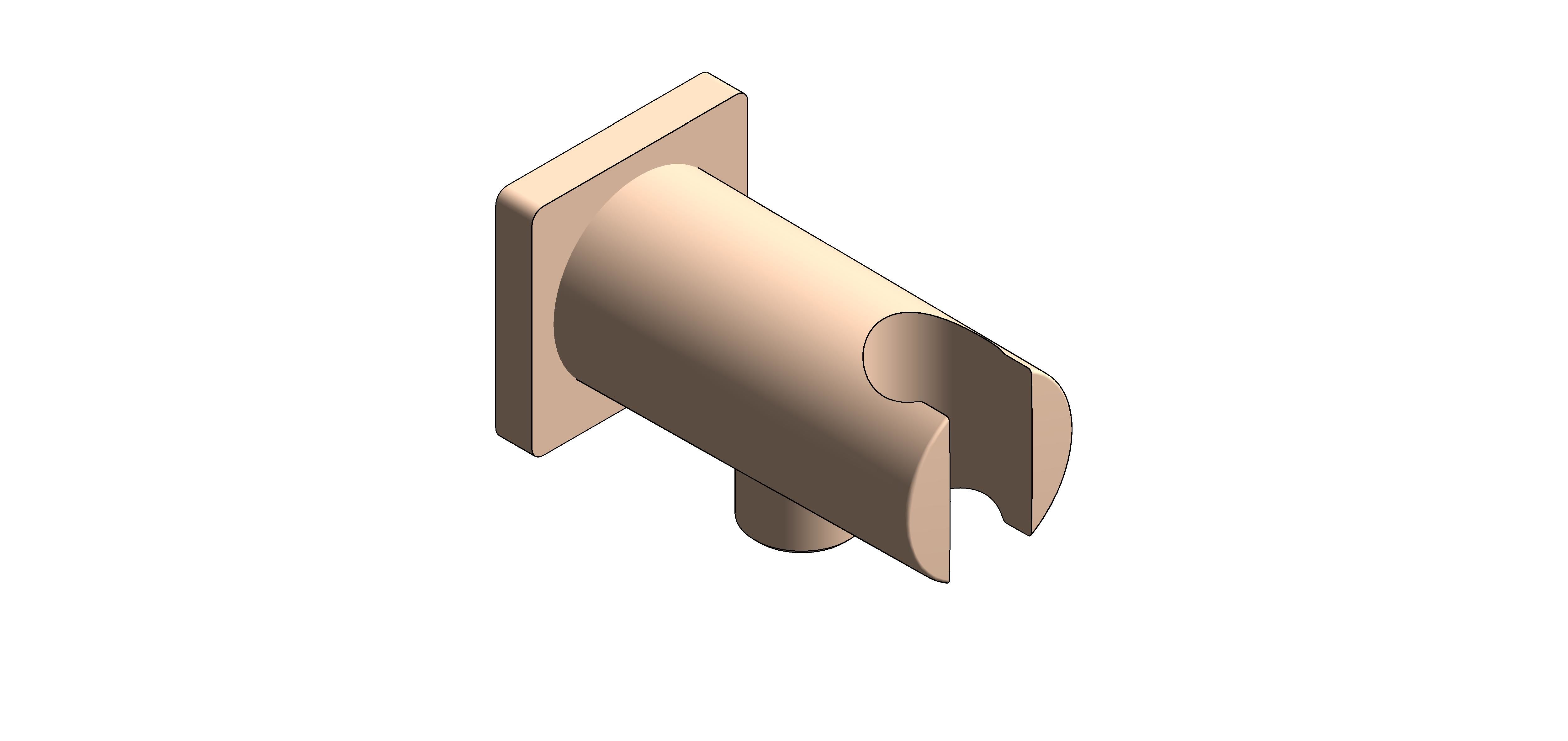 Product: RAINSHOWER Shower outlet elbow 1/2″ with holder (26659DA0)