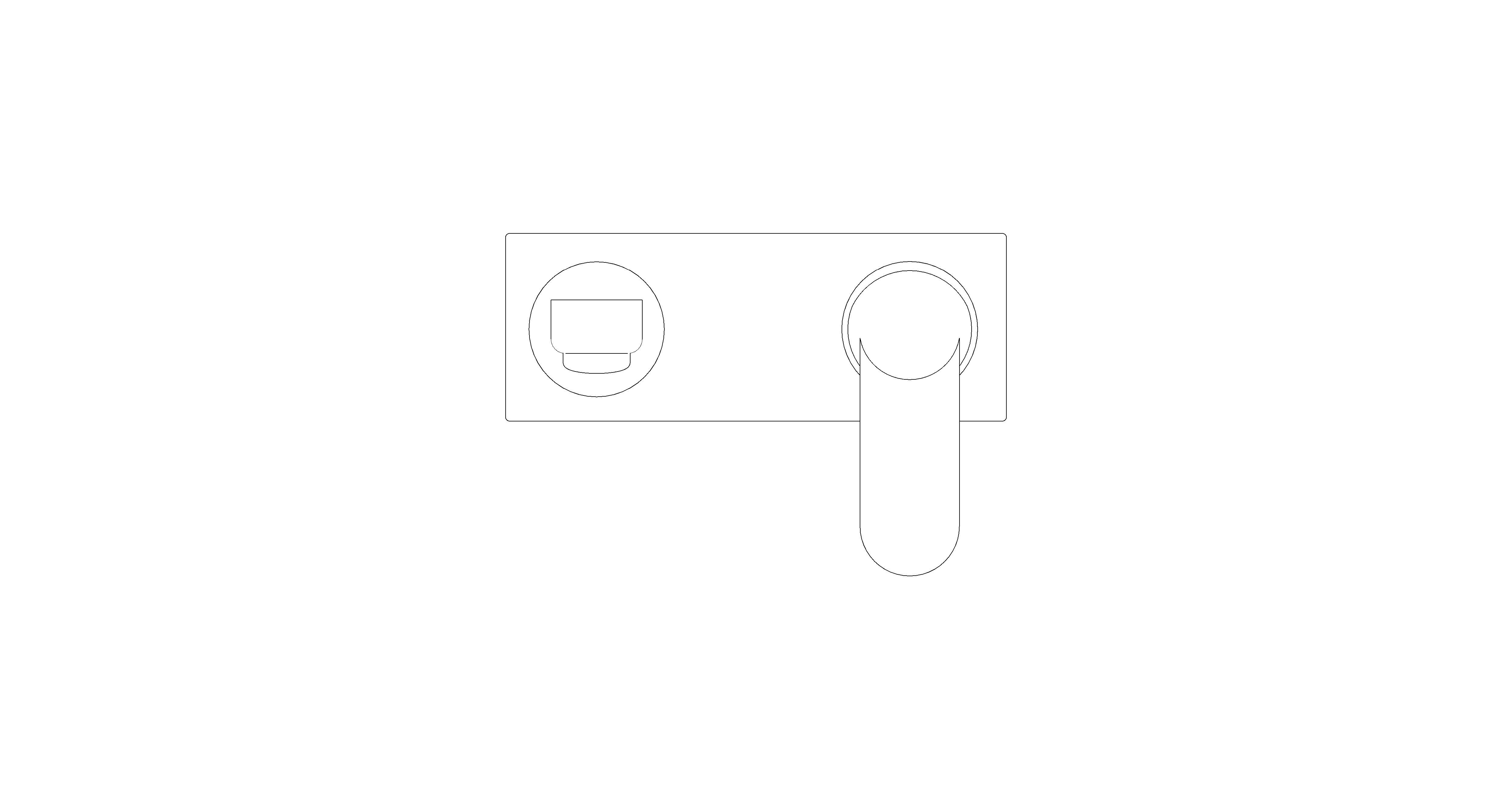 Product: EUROSMART COSMOPOLITAN 2-Hole Basin Mixer 1/2″ M-Size (19381GLC)