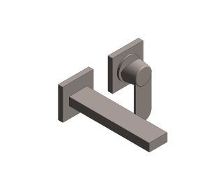 Product: EUROCUBE 2-Hole Basin Mixer S-Size (19895ALC)