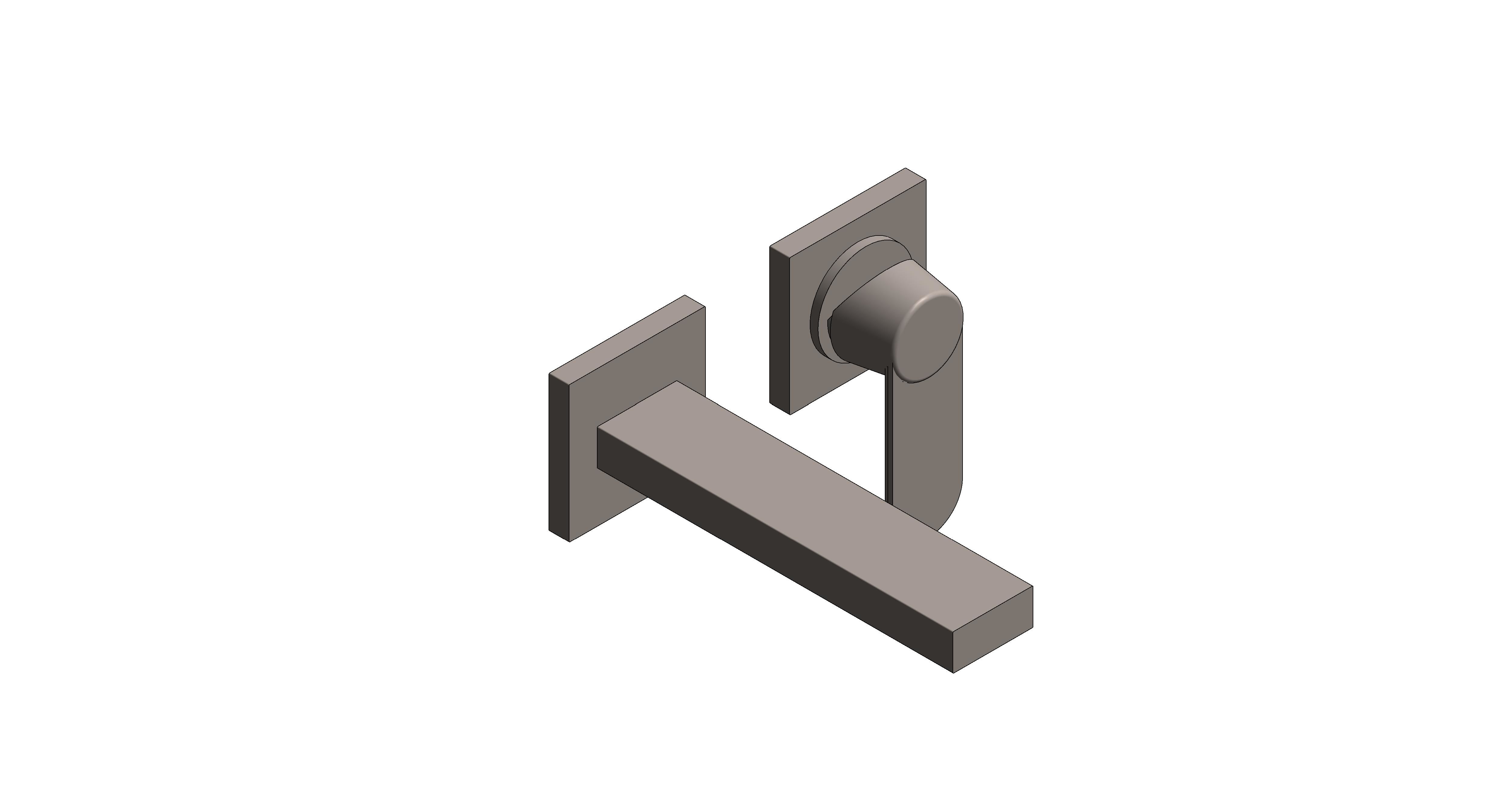 Product: EUROCUBE 2-Hole Basin Mixer S-Size (19895ALC)
