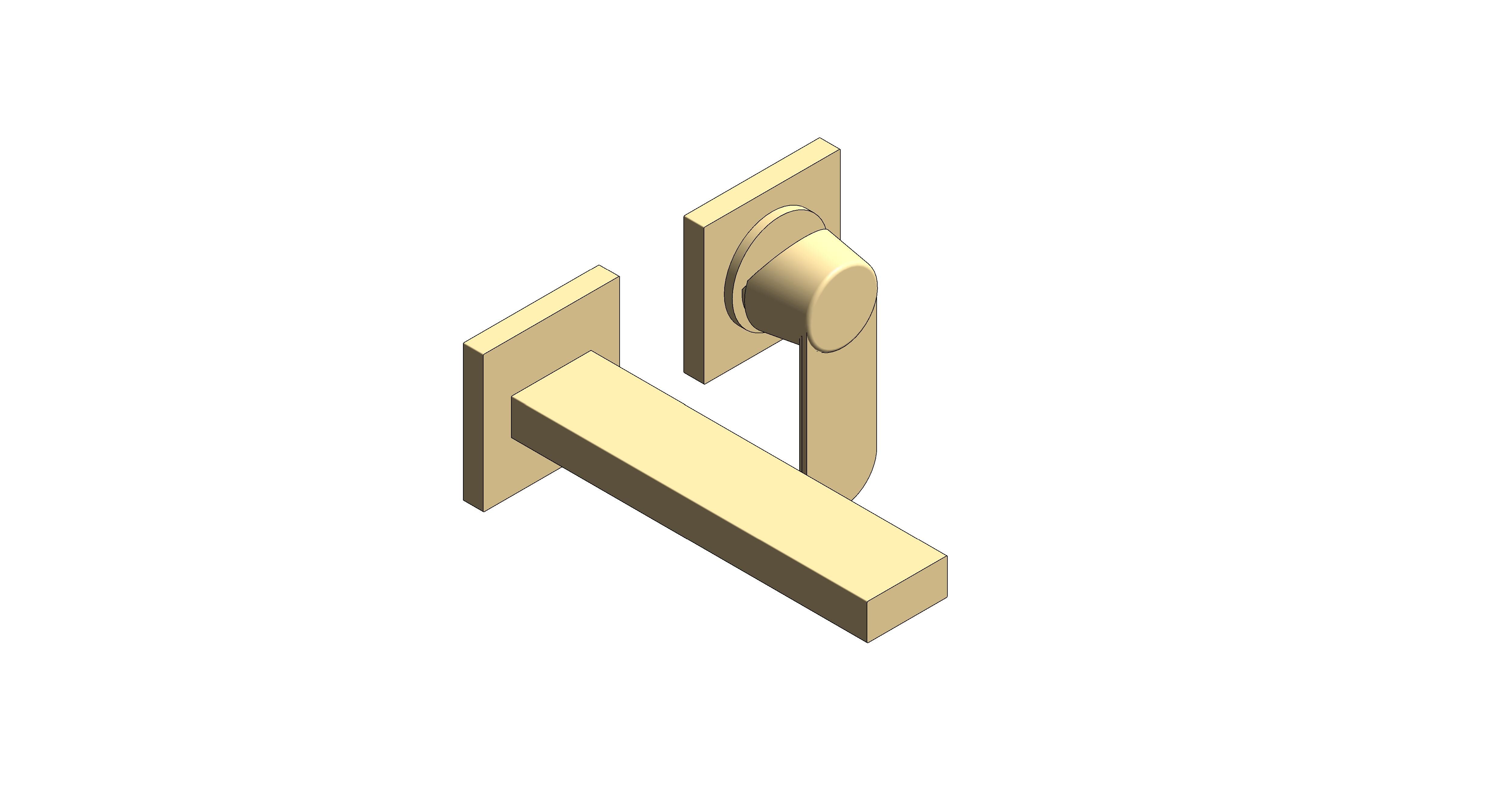 Product: EUROCUBE 2-Hole Basin Mixer S-Size (19895GLC)