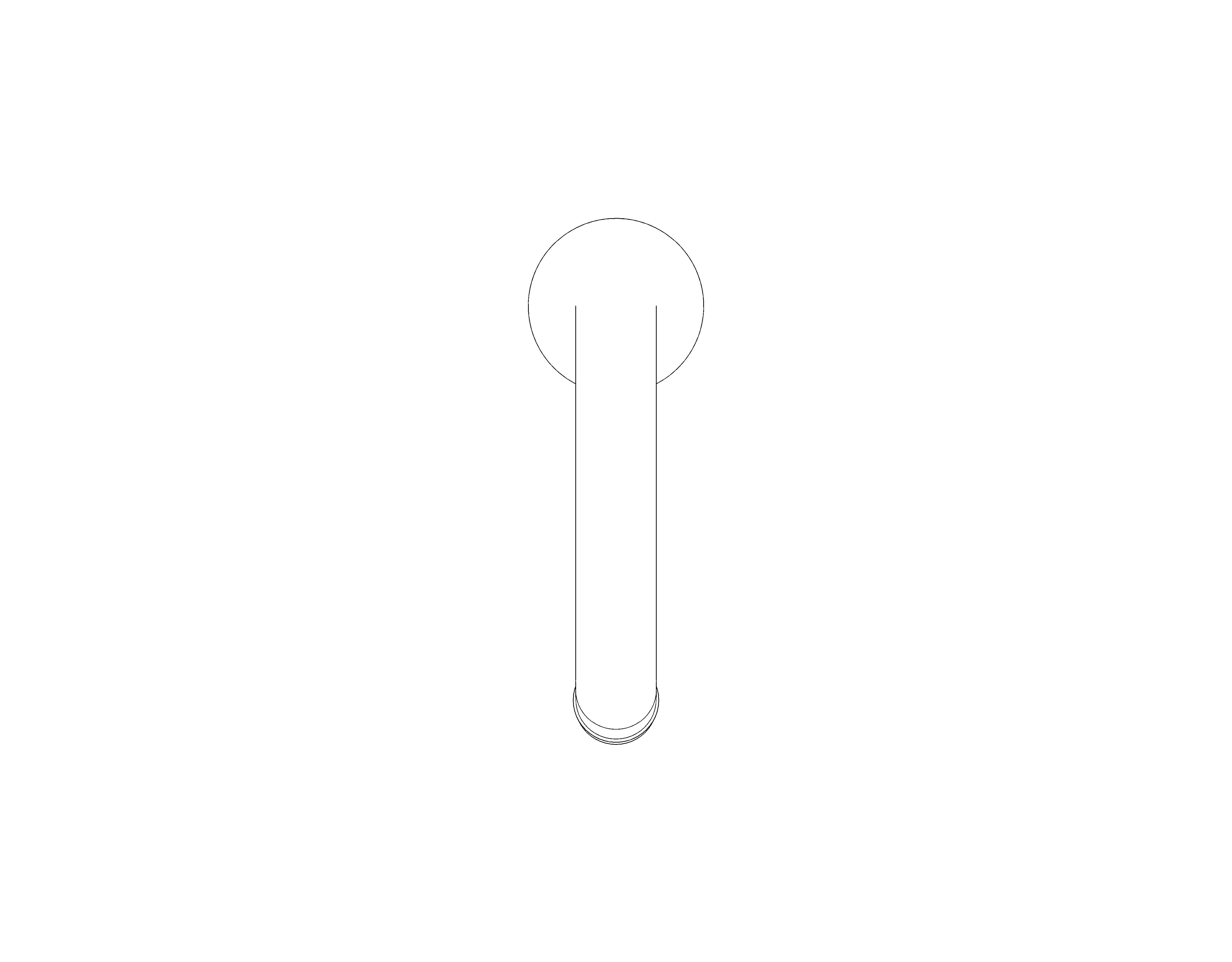 bimstore plan image of the Grohe Universal pillar tap 1/2″ - 20202000