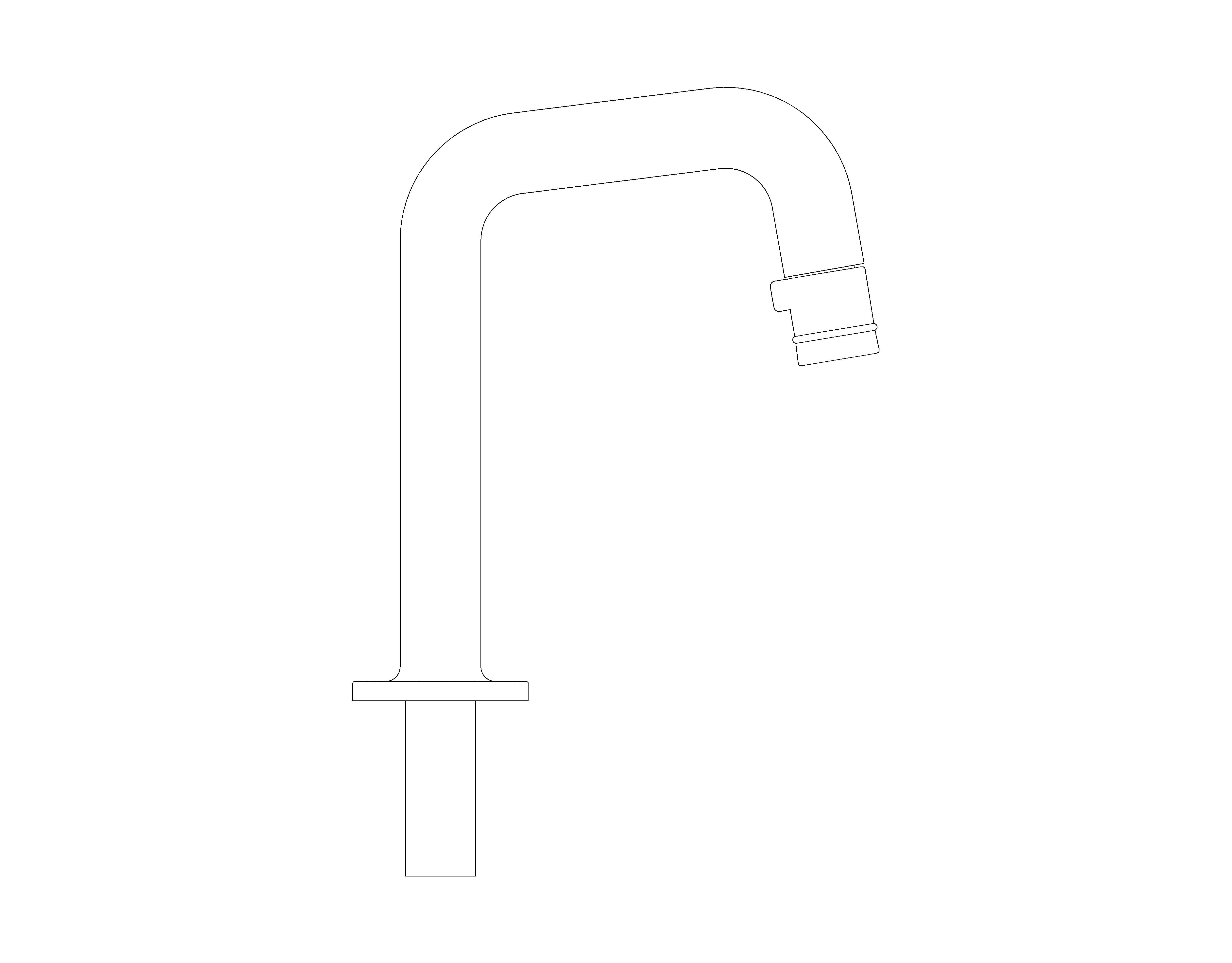 bimstore side image of the Grohe Universal pillar tap 1/2″ - 20202000