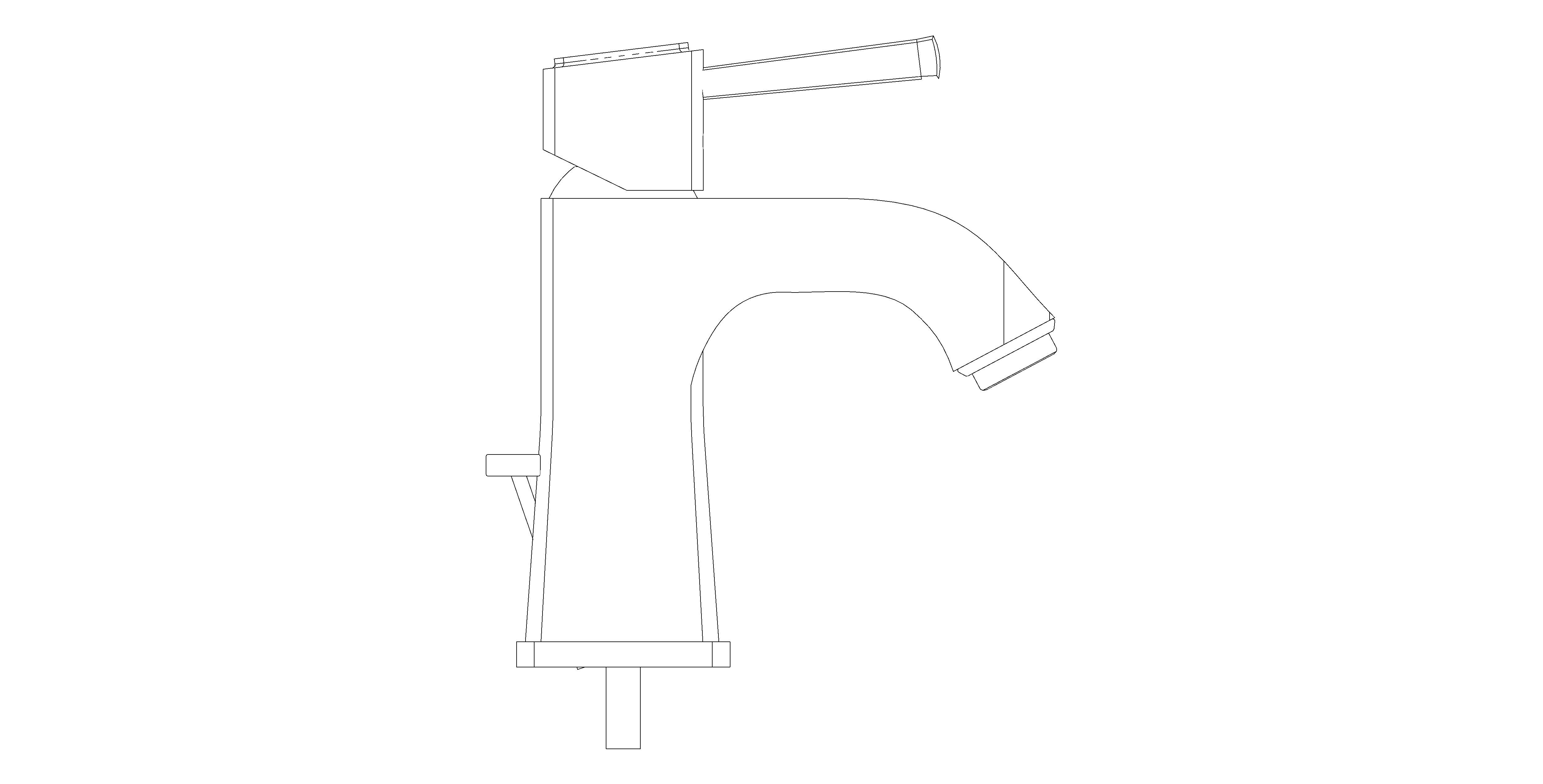 Product: GRANDERA Basin mixer 1/2″ M-Size (24369000)