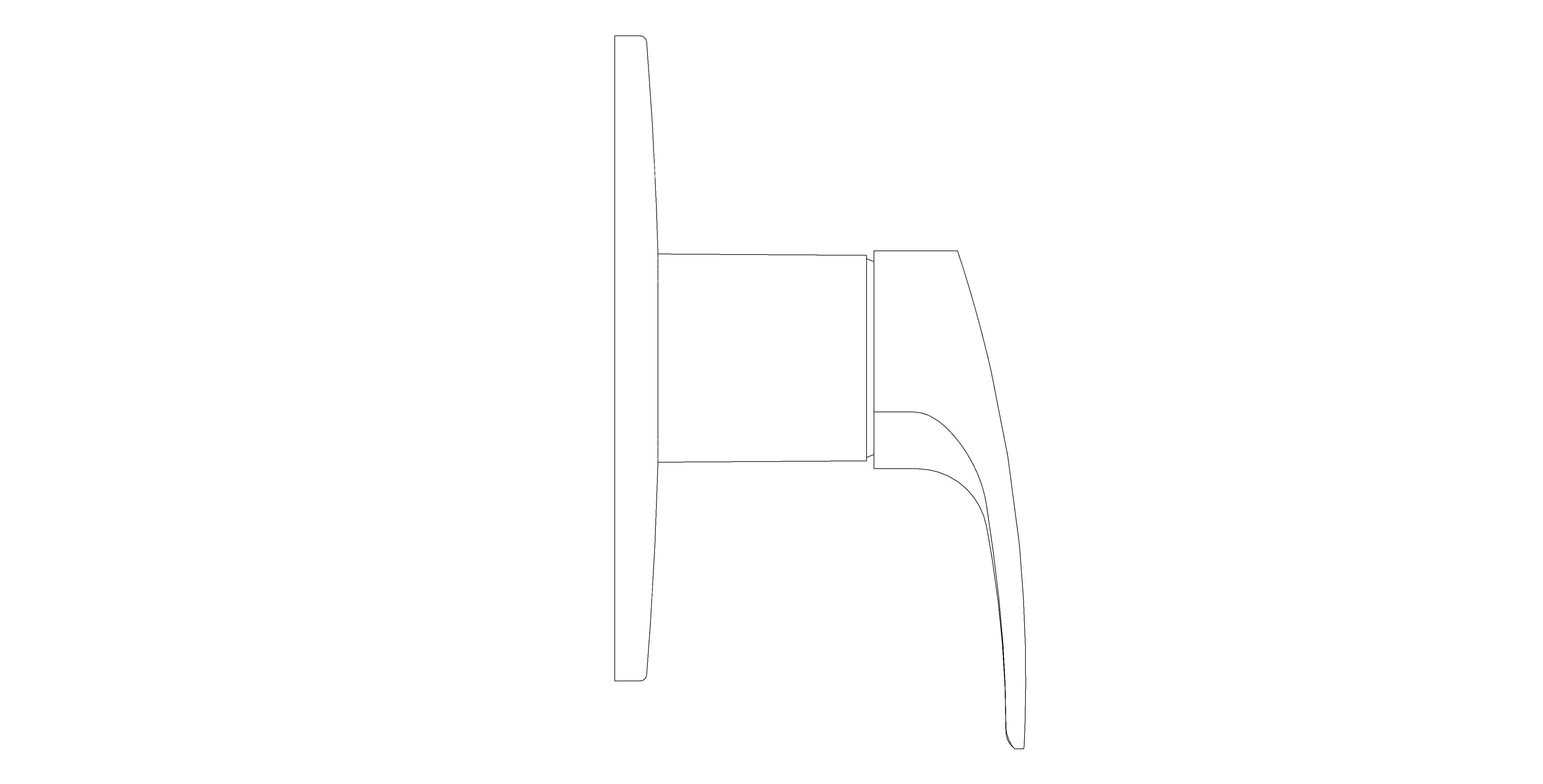 Product: EUROSMART Single-lever shower mixer trim (24042003)