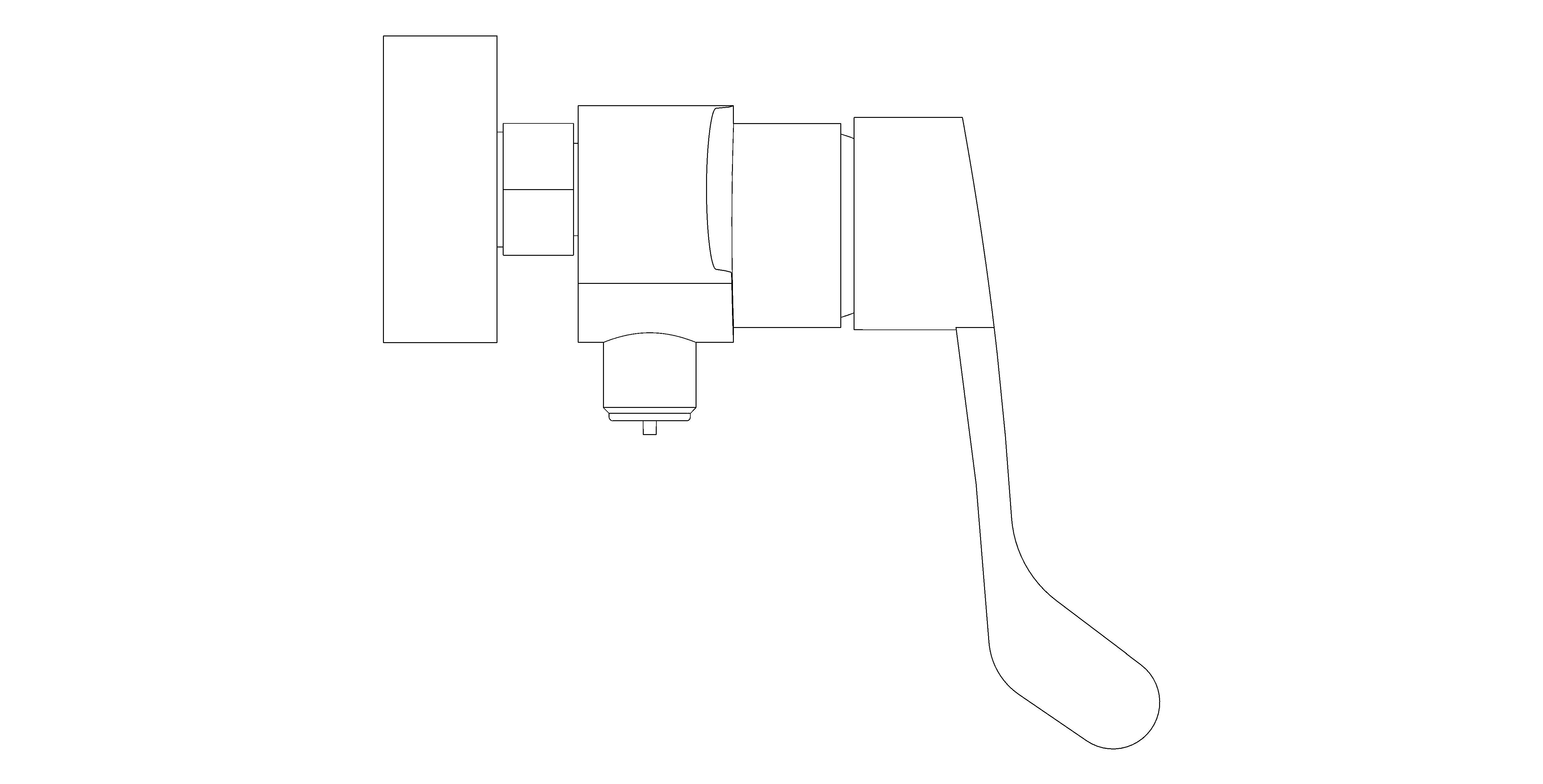 Product: EUROSMART Single-lever shower mixer 1/2″ (25244003)