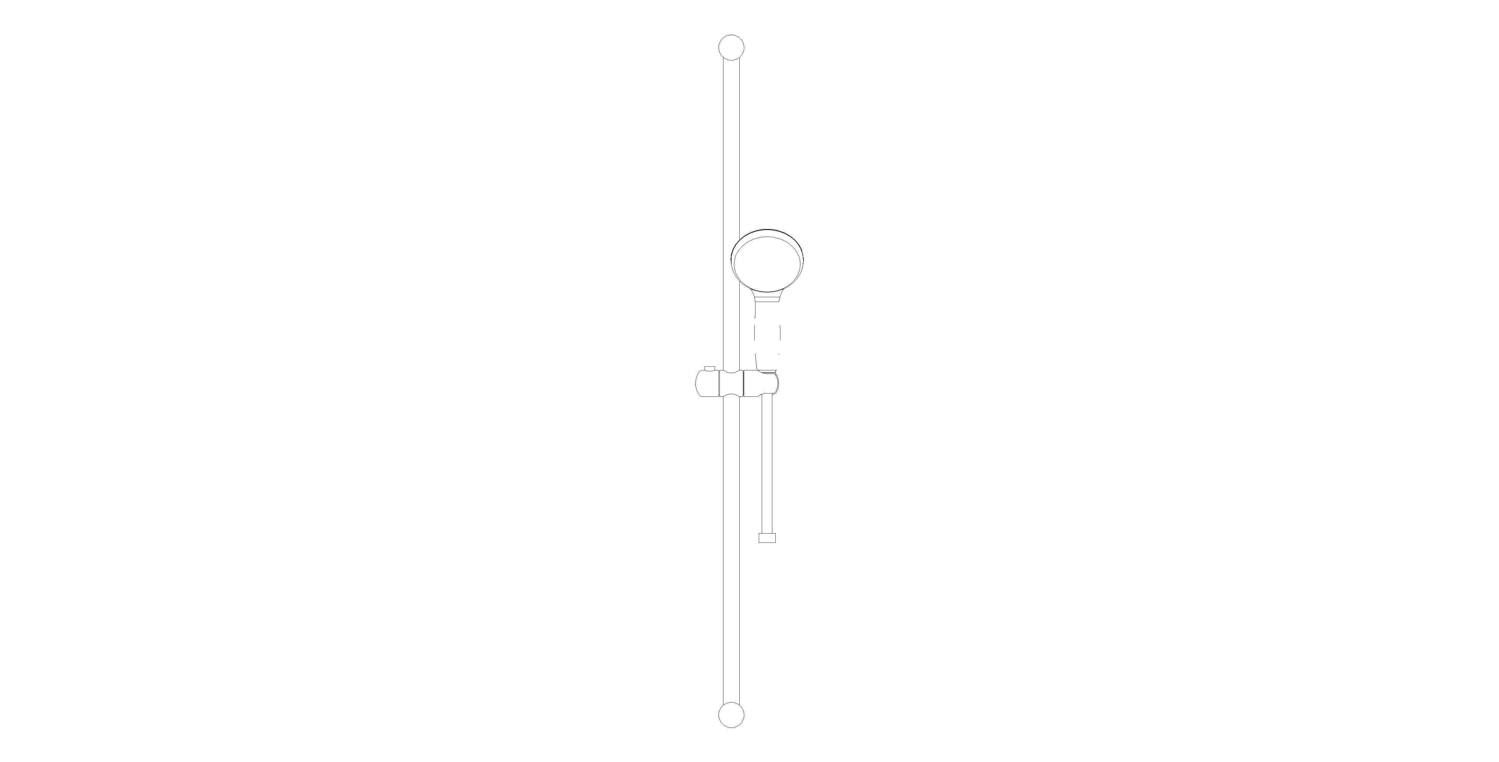 Product: TEMPESTA 100 Shower rail set 2 sprays (27646001)