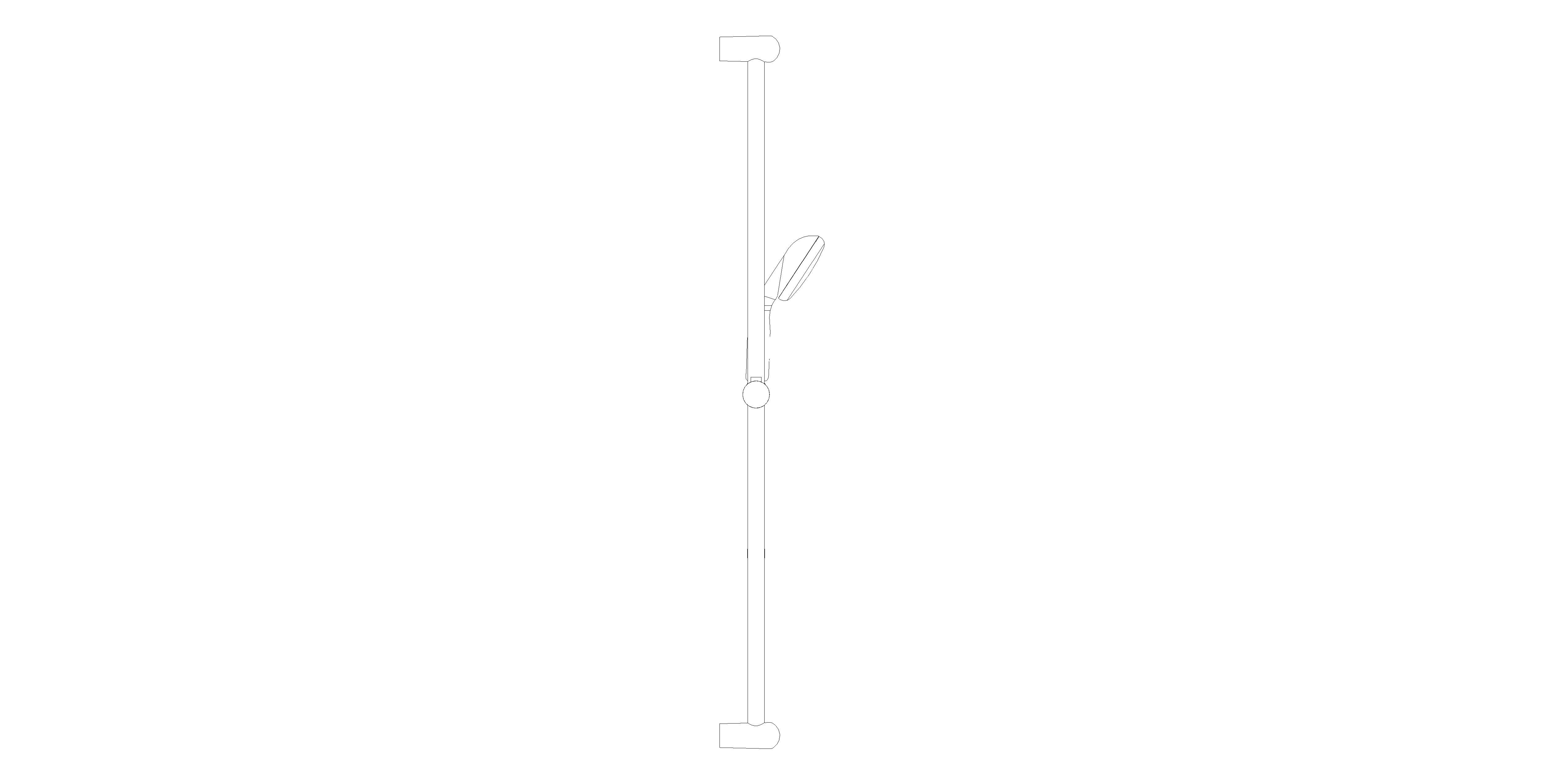 Product: TEMPESTA 100 Shower rail set 2 sprays (27646001)