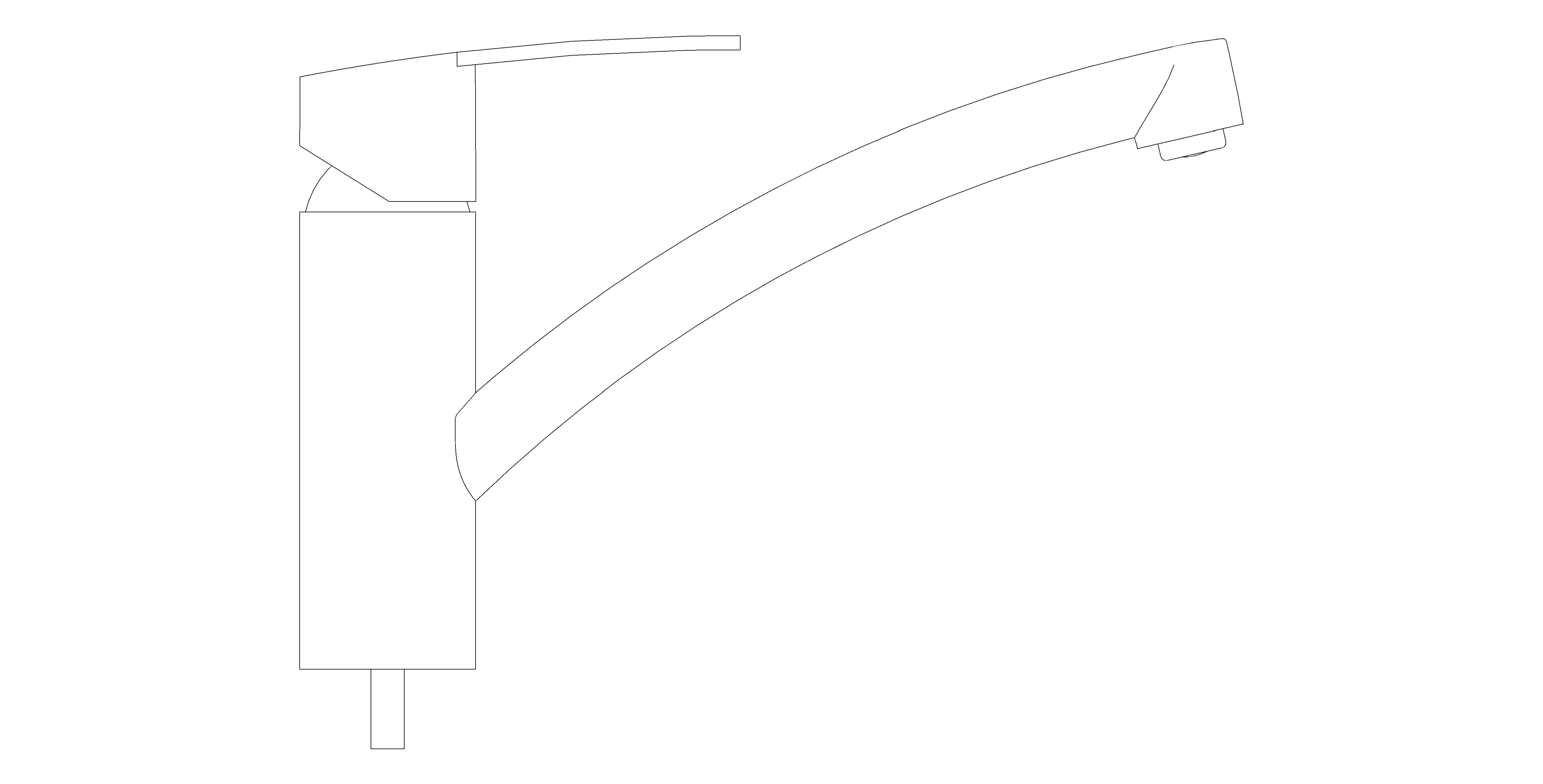 Product: EUROSMART Single-lever sink mixer 1/2″ (30506000)