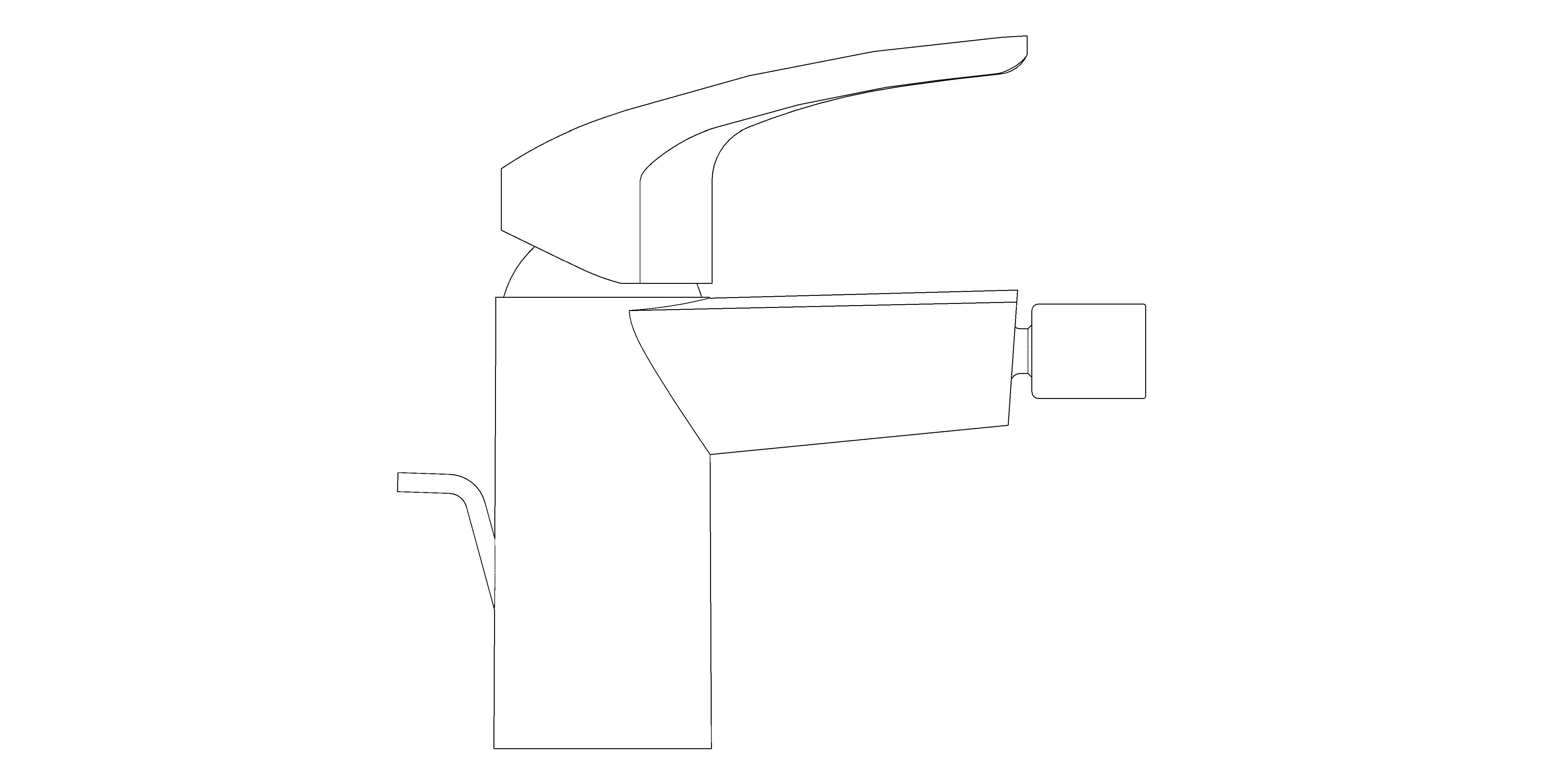 Product: EUROSMART Bidet mixer 1/2″ S-Size (32929003)