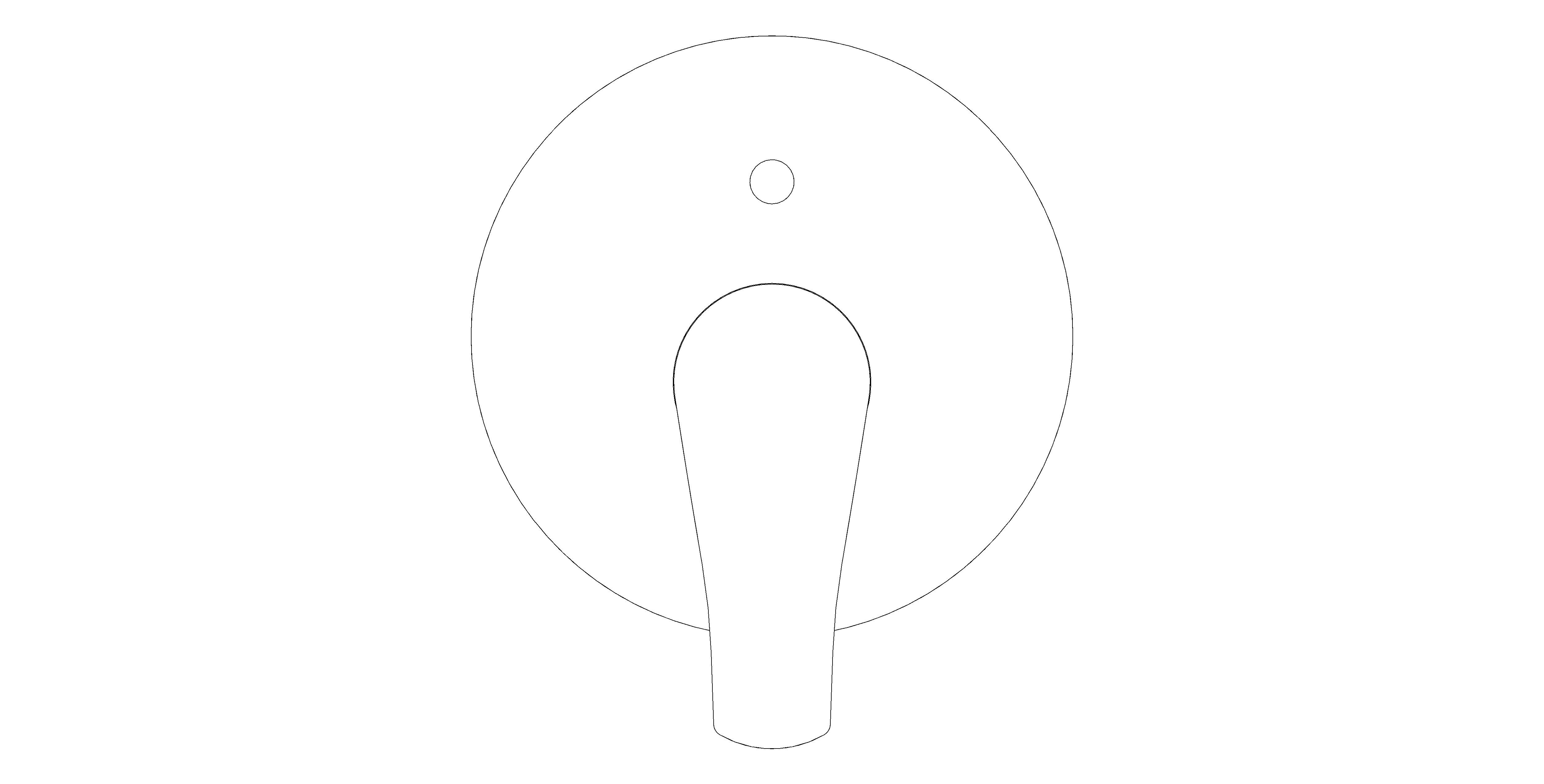 Product: EUROSMART Single-lever bath/shower mixer 1/2″ (33305003)