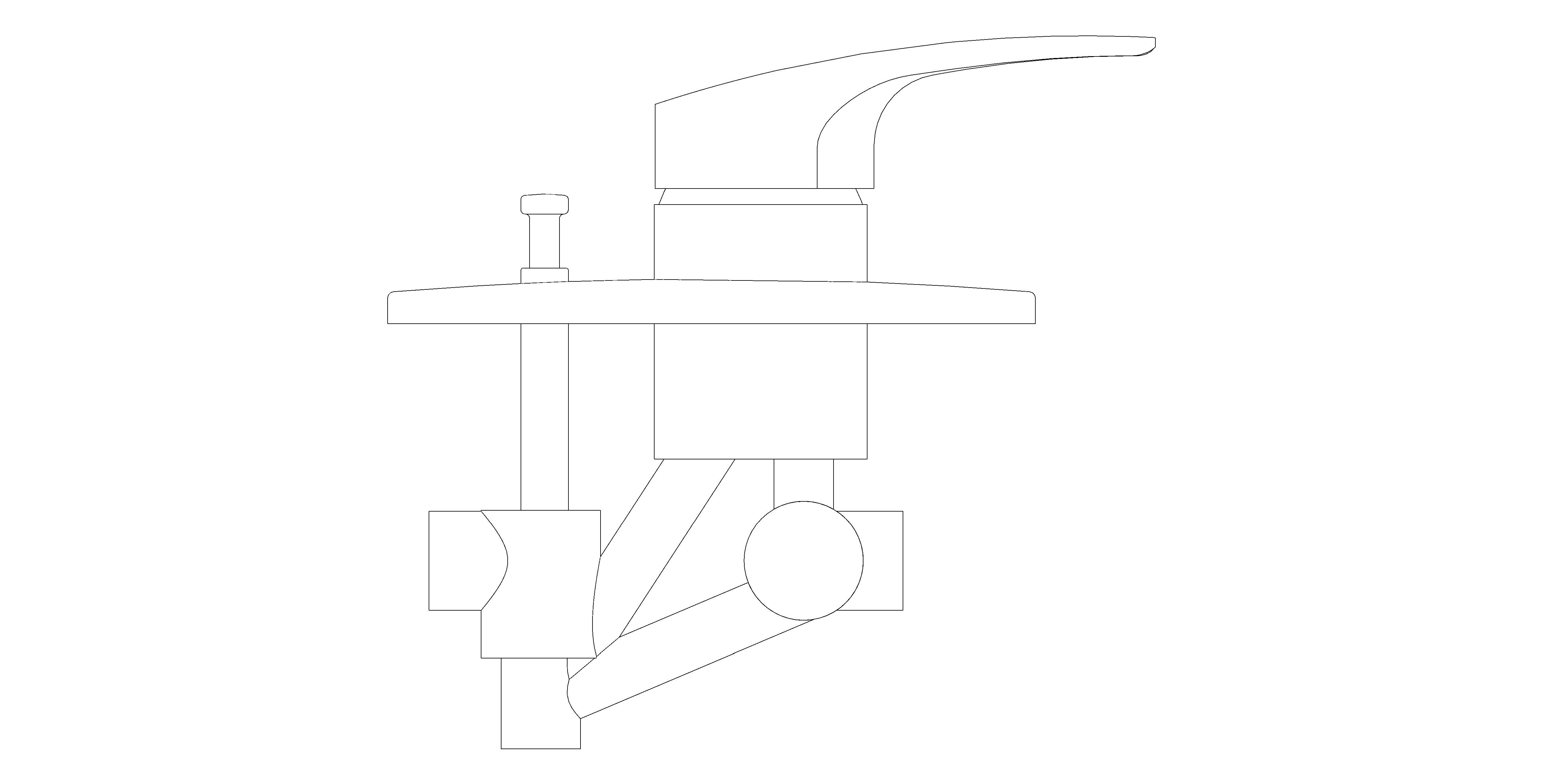 Product: EUROSMART Single-lever bath/shower mixer 1/2″ (33305003)