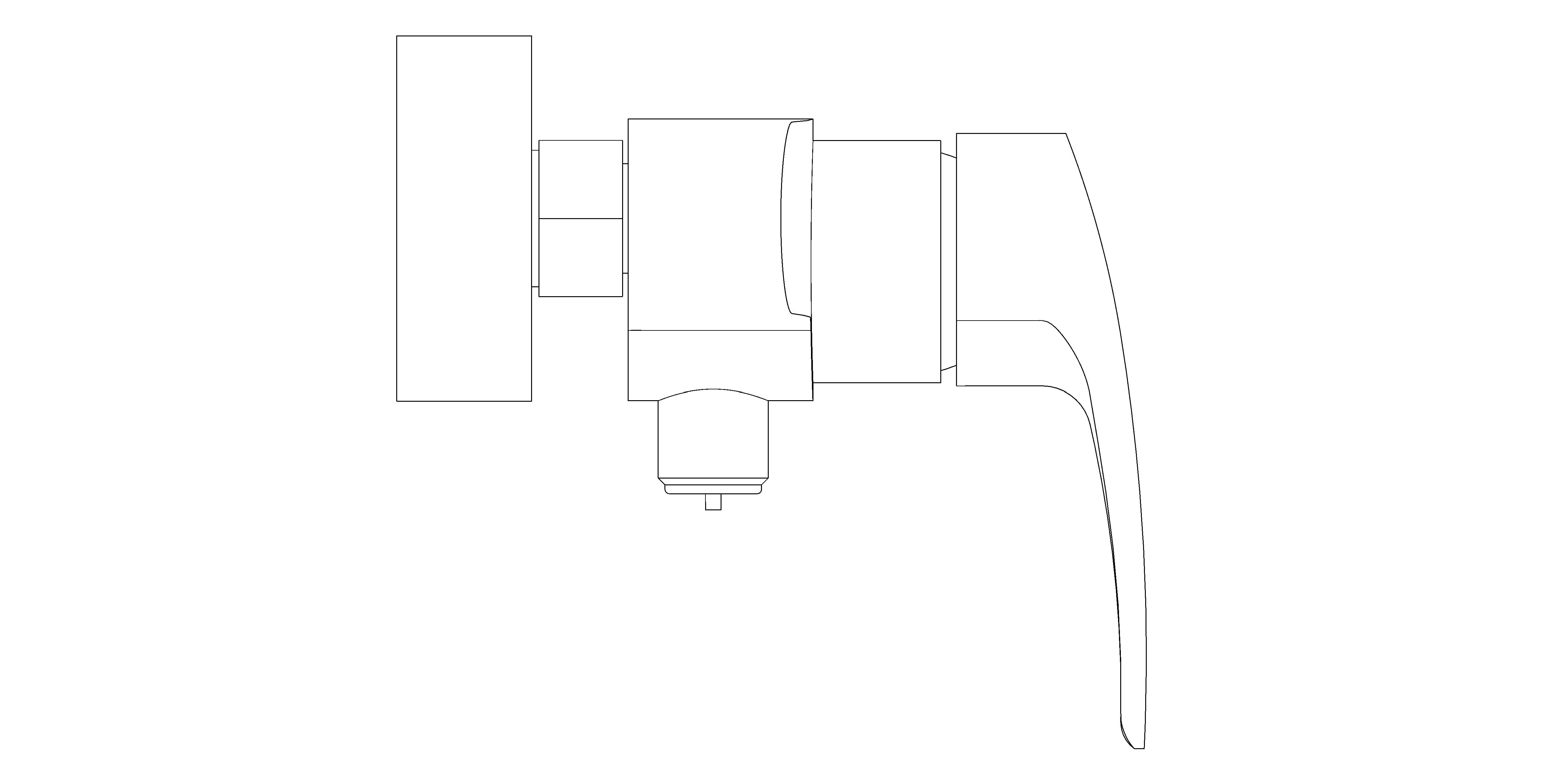 Product: EUROSMART Single-lever shower mixer 1/2″ (33555003)