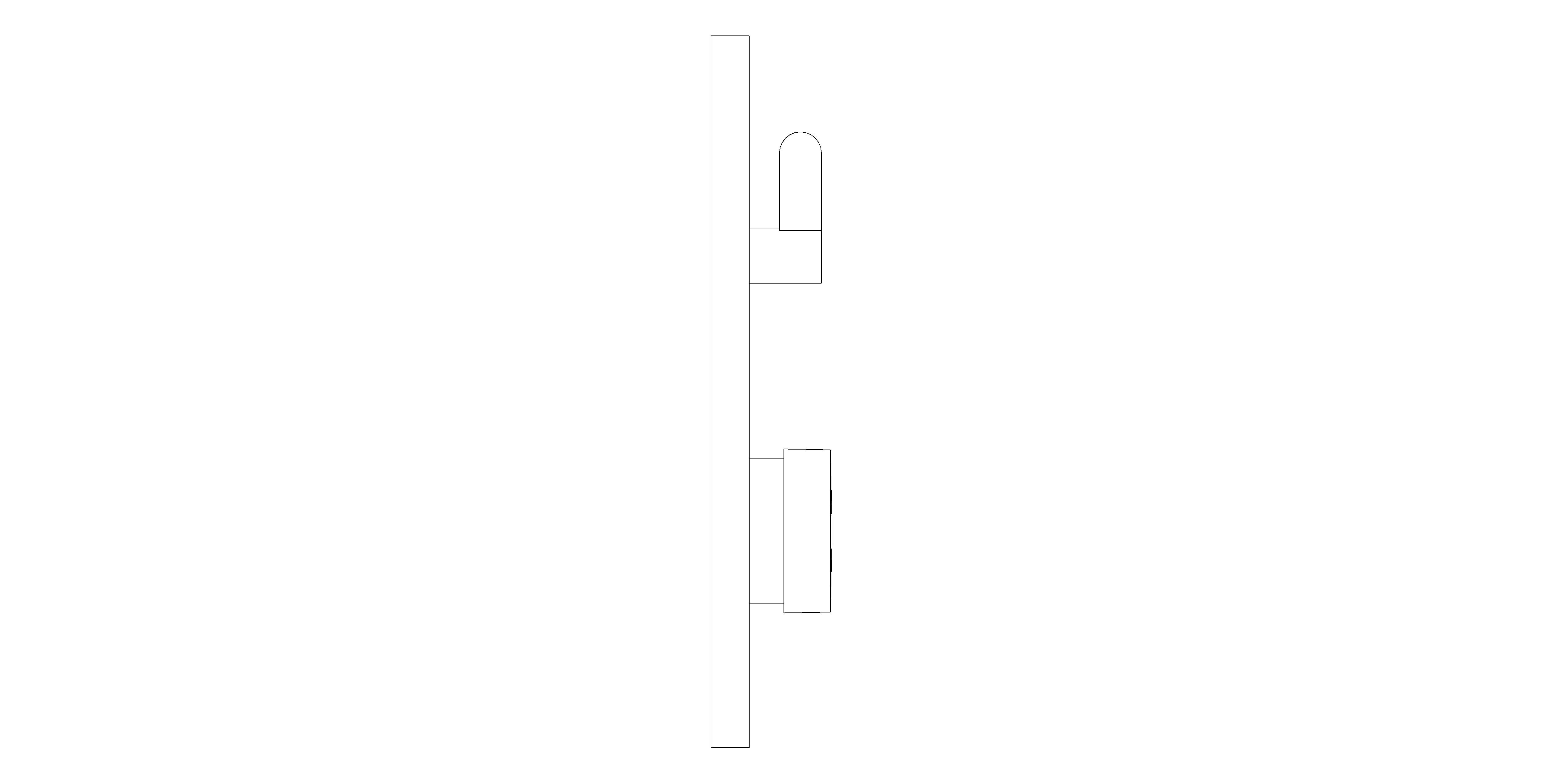 Product: EUROSMART COSMOPOLITAN T Self-closing shower mixer 1/2″ with mixing device and adjustable temperature limiter (36321000)