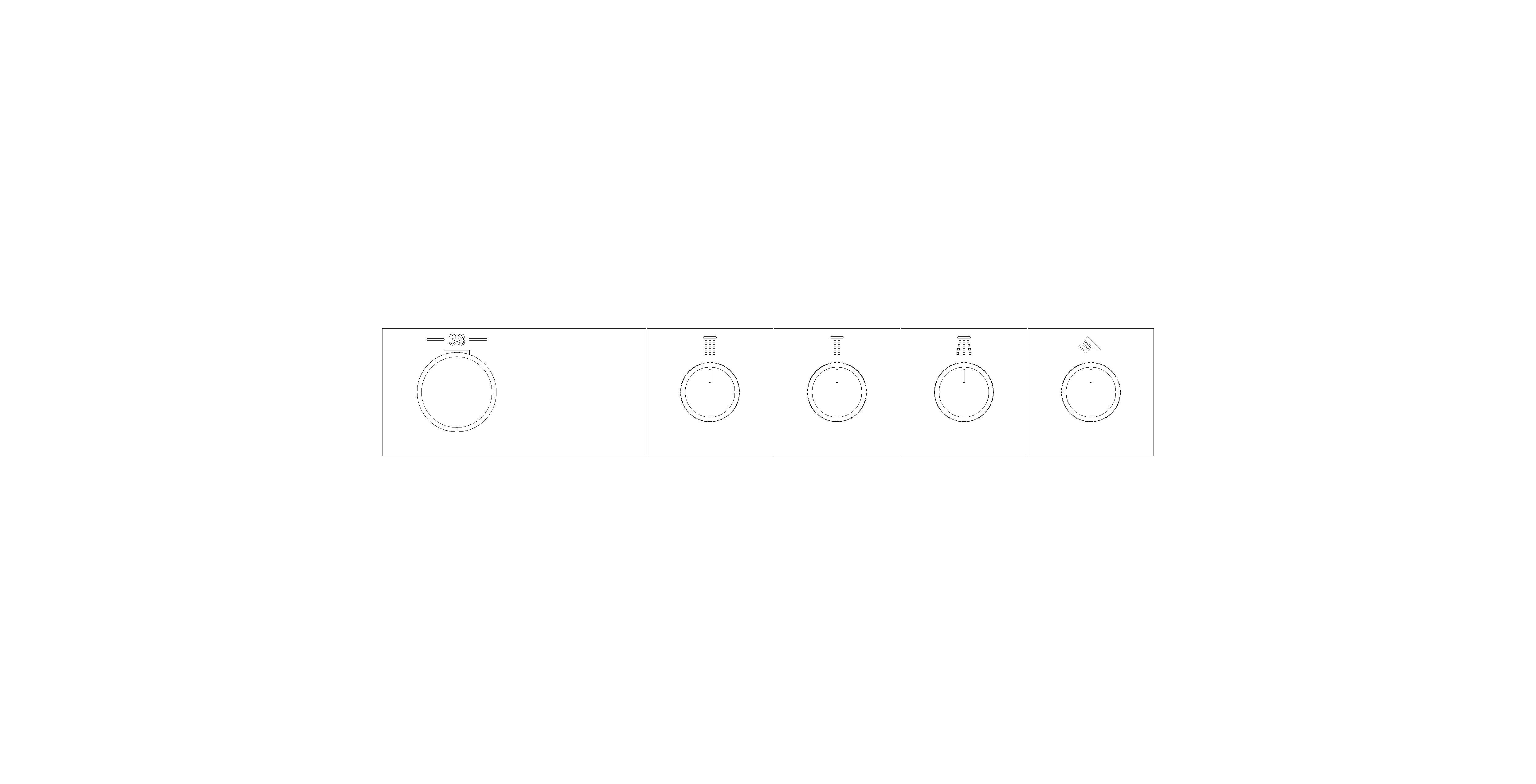 Product: GROTHERM AQUA TILES Thermostat (106867DA00)
