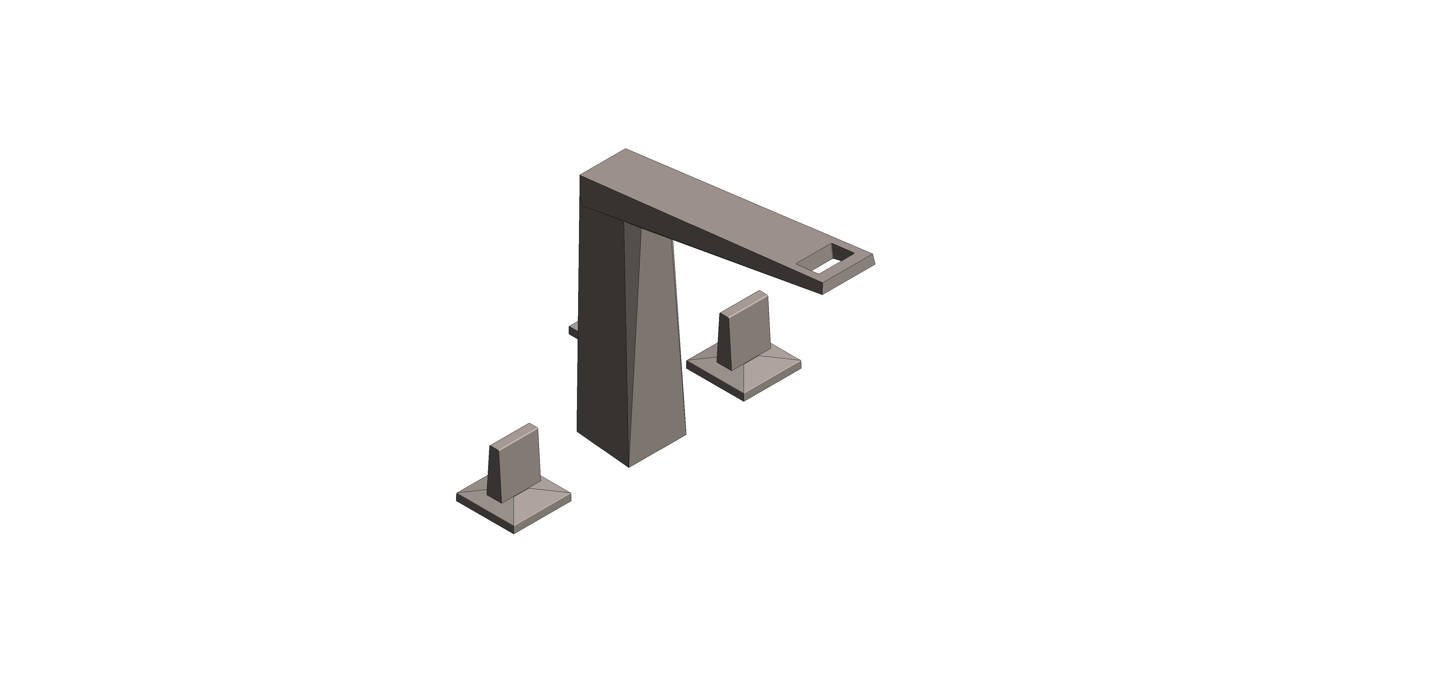 Product: ALLURE BRILLIANT Three-hole basin mixer 1/2″ L-Size (20627AL0)
