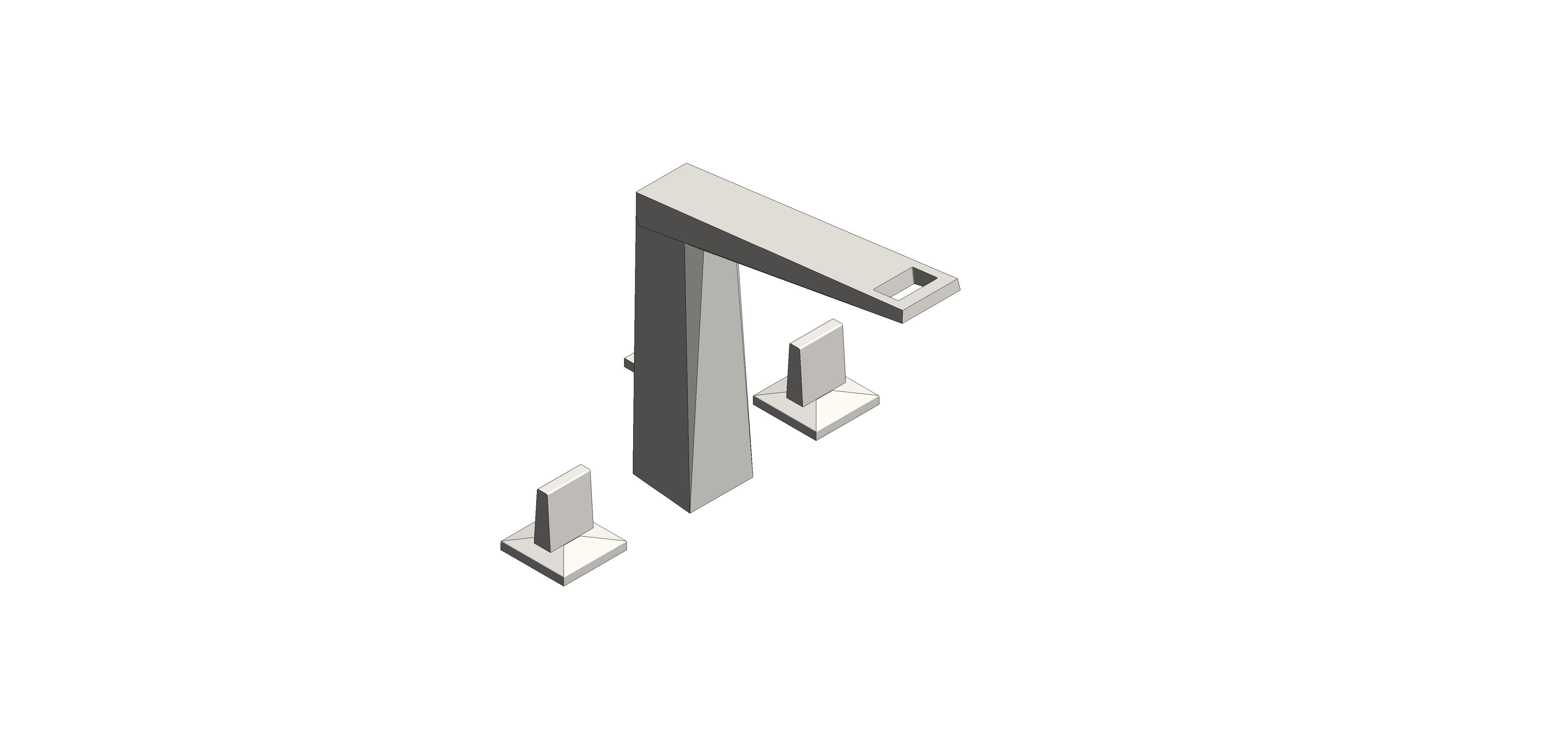 Product: ALLURE BRILLIANT 3-hole basin mixer 1/2″ L-Size (20627DC0)