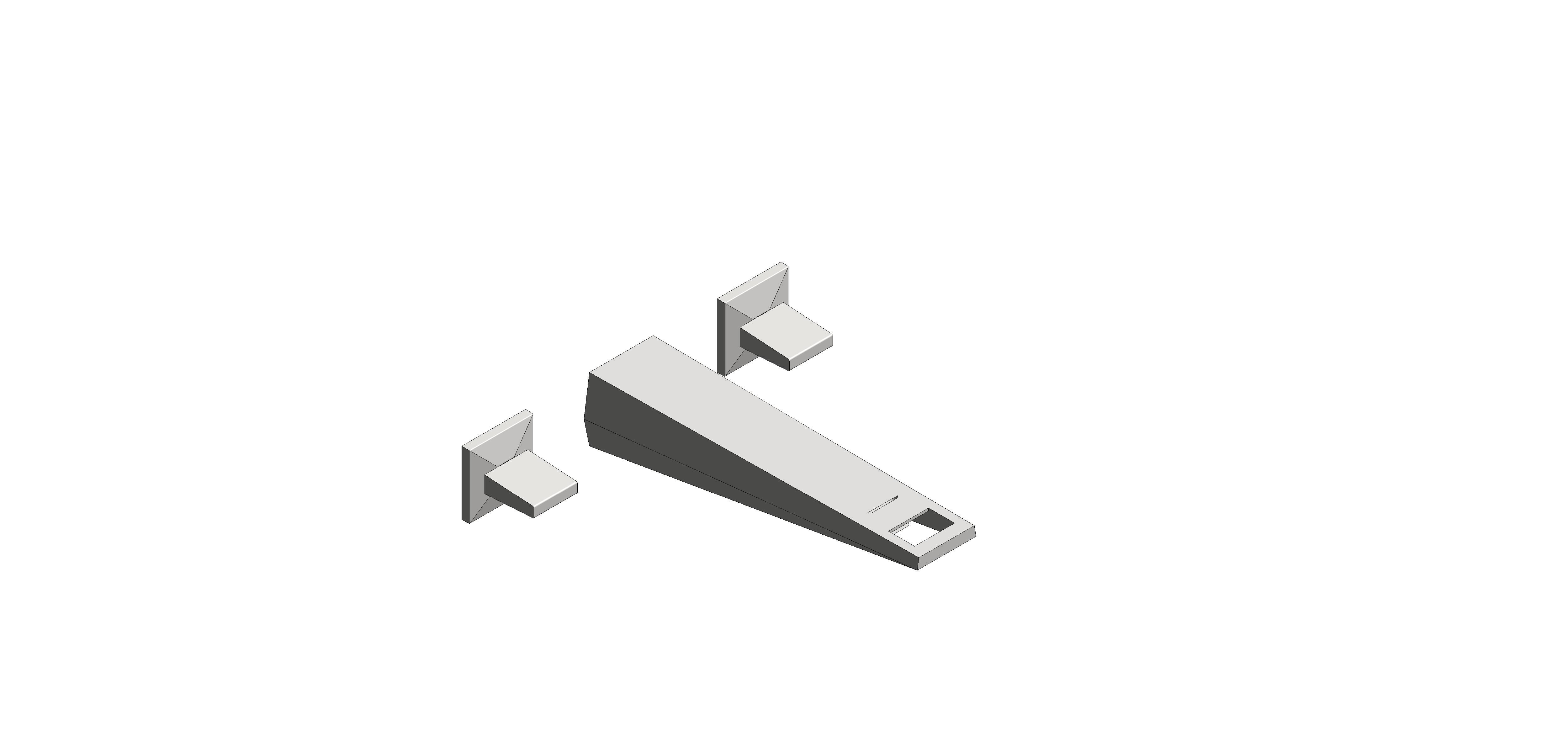 Product: ALLURE BRILLIANT Two-Handle Basin (2062900F)