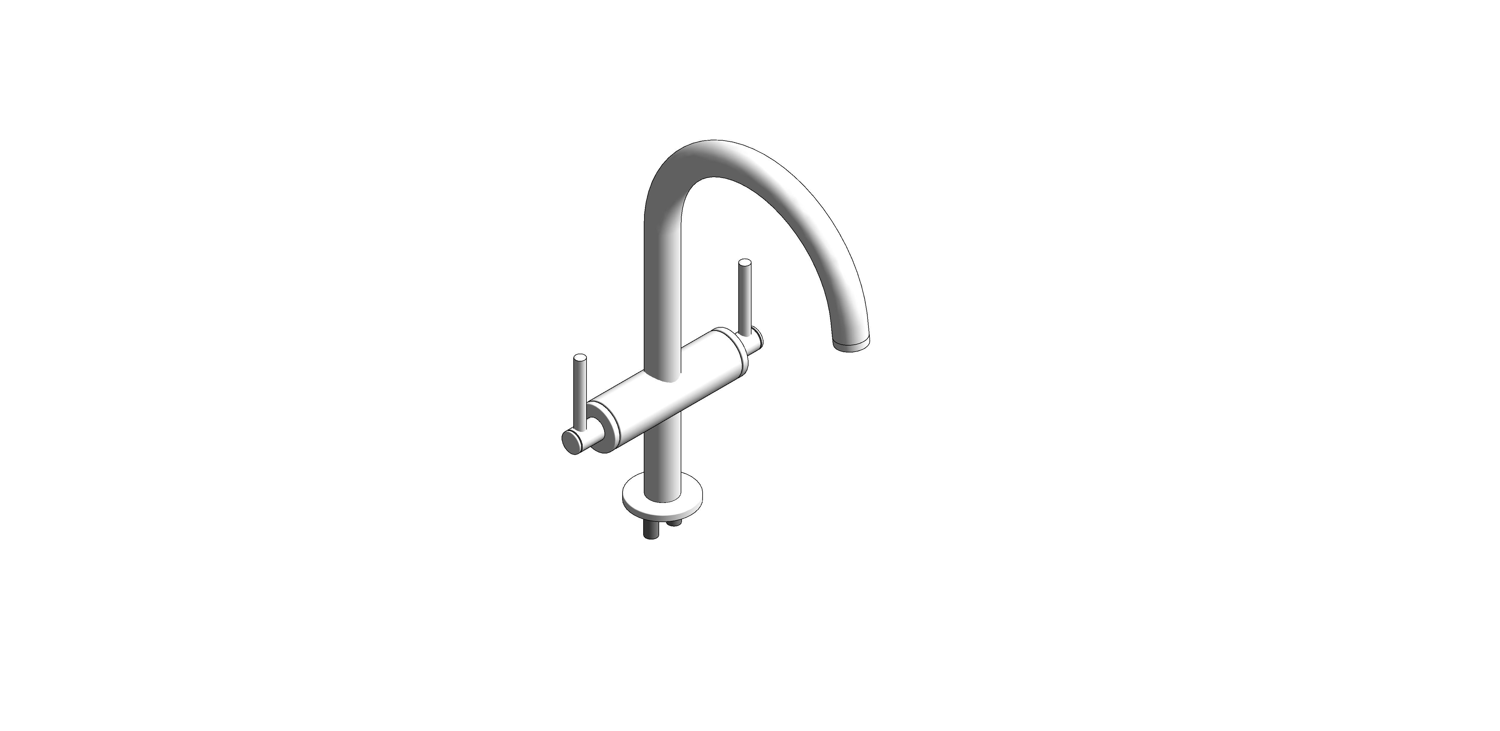 ATRIO Basin Mixer, 1/2" L-Size (2114500F)