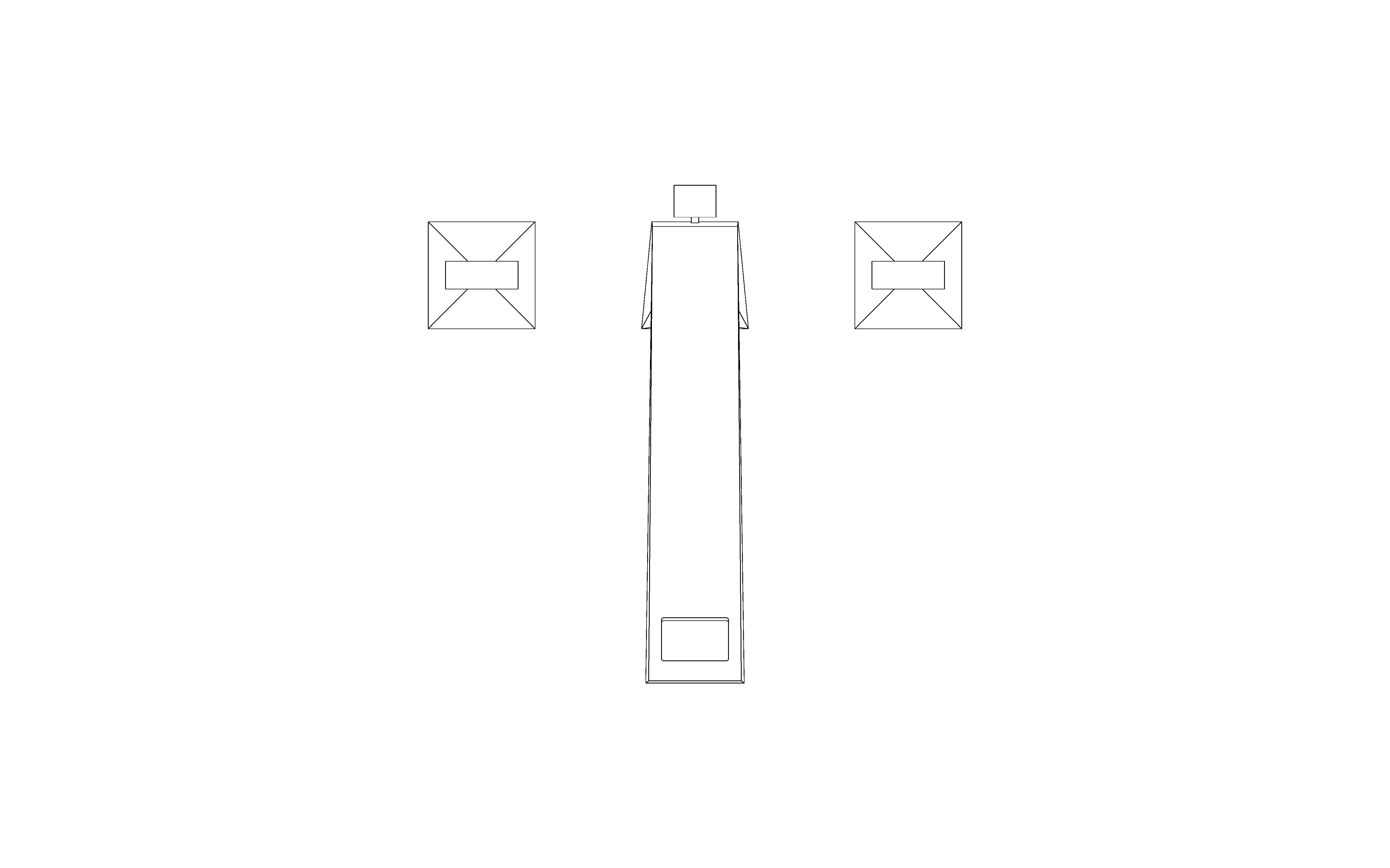 Product: ALLURE BRILLIANT Two-Handle Basin (2062700F)