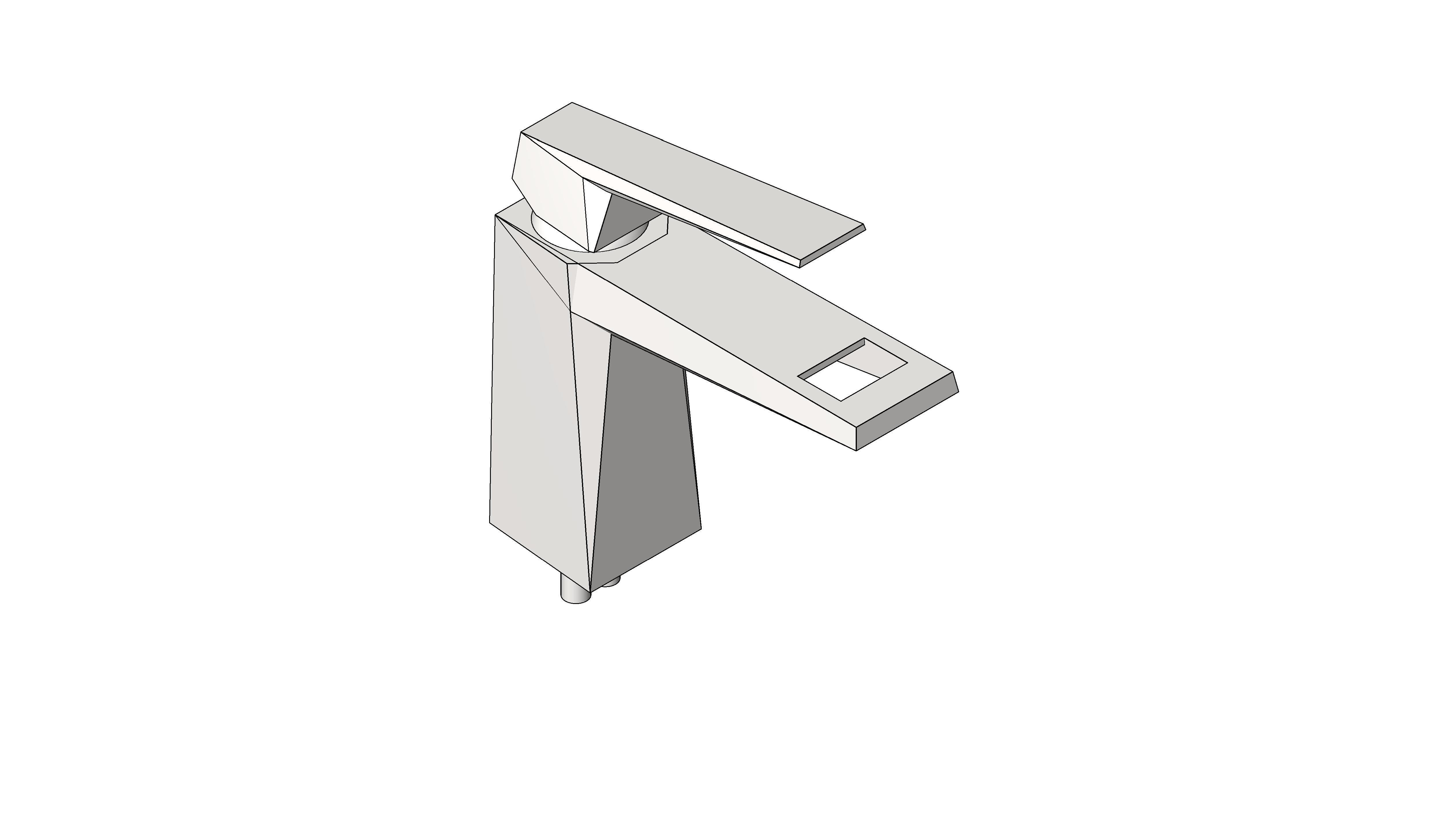 Product: ALLURE BRILLIANT Basin Mixer (24343000)
